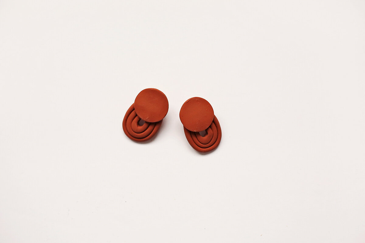 Terracotta Clay Earring 