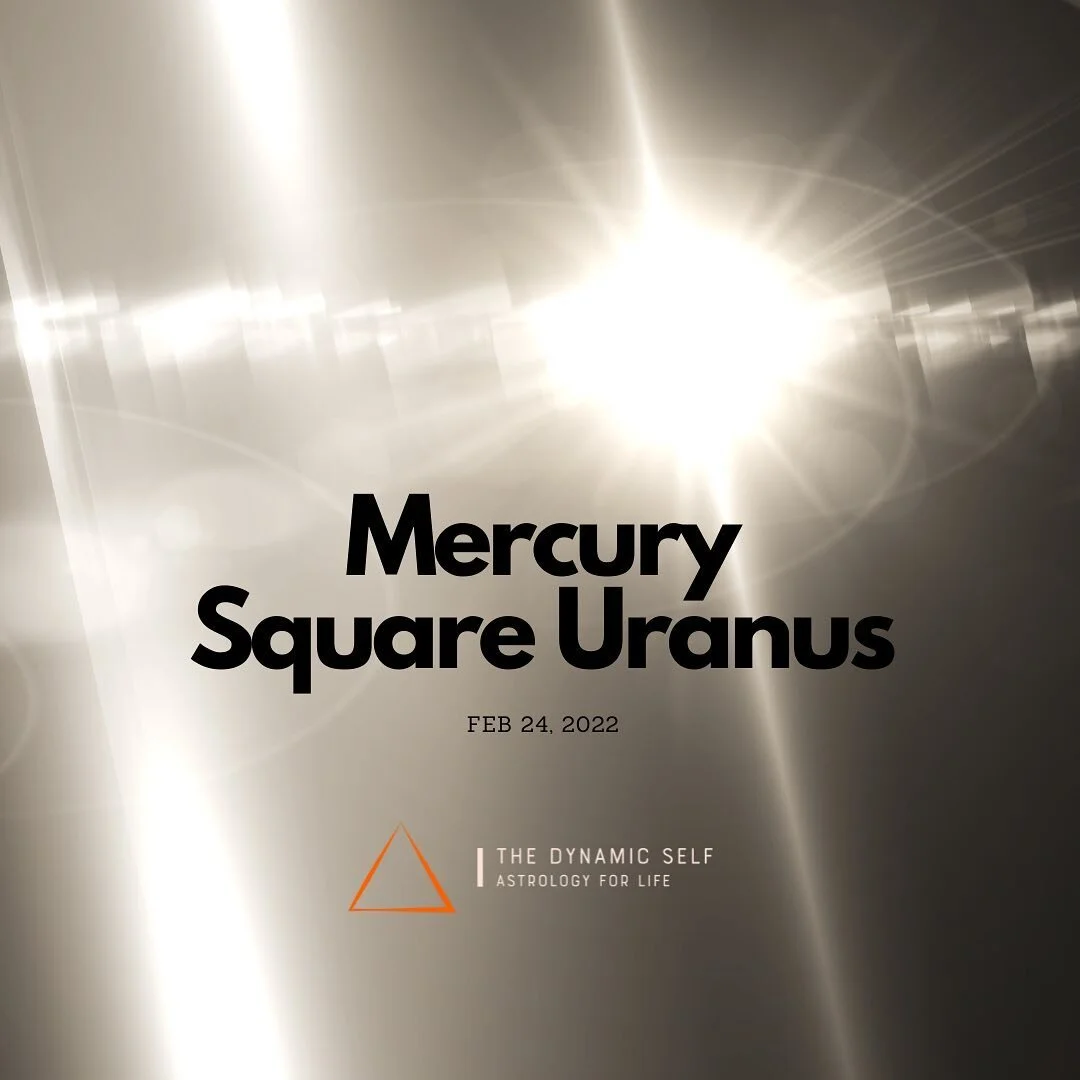Mercury in Aquarius Square Uranus in Taurus (11&deg;&nbsp;25&rsquo;) : In a Flash!
February 24, 2022 @ 7:19pm MST
And in a flash, the way around the obstinate obstacle has been revealed, the missing piece comes to light&hellip; but there may be unexp