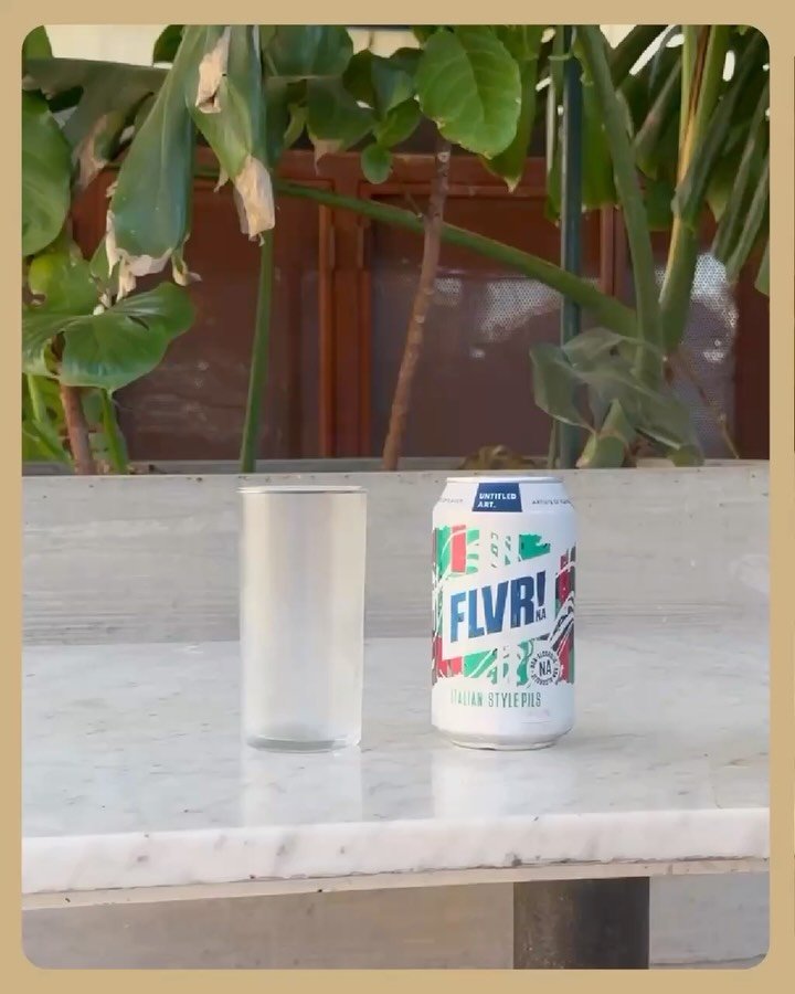 We got 2 new canned NAs to tell you about! 

1) Italian pils n/a from @untitledartbev . A refined crisp Pilsner with floral and herbal aromas complemented by a hint of citrus. It&rsquo;s clean and refreshing, great with pizza and a patio banger fo sh