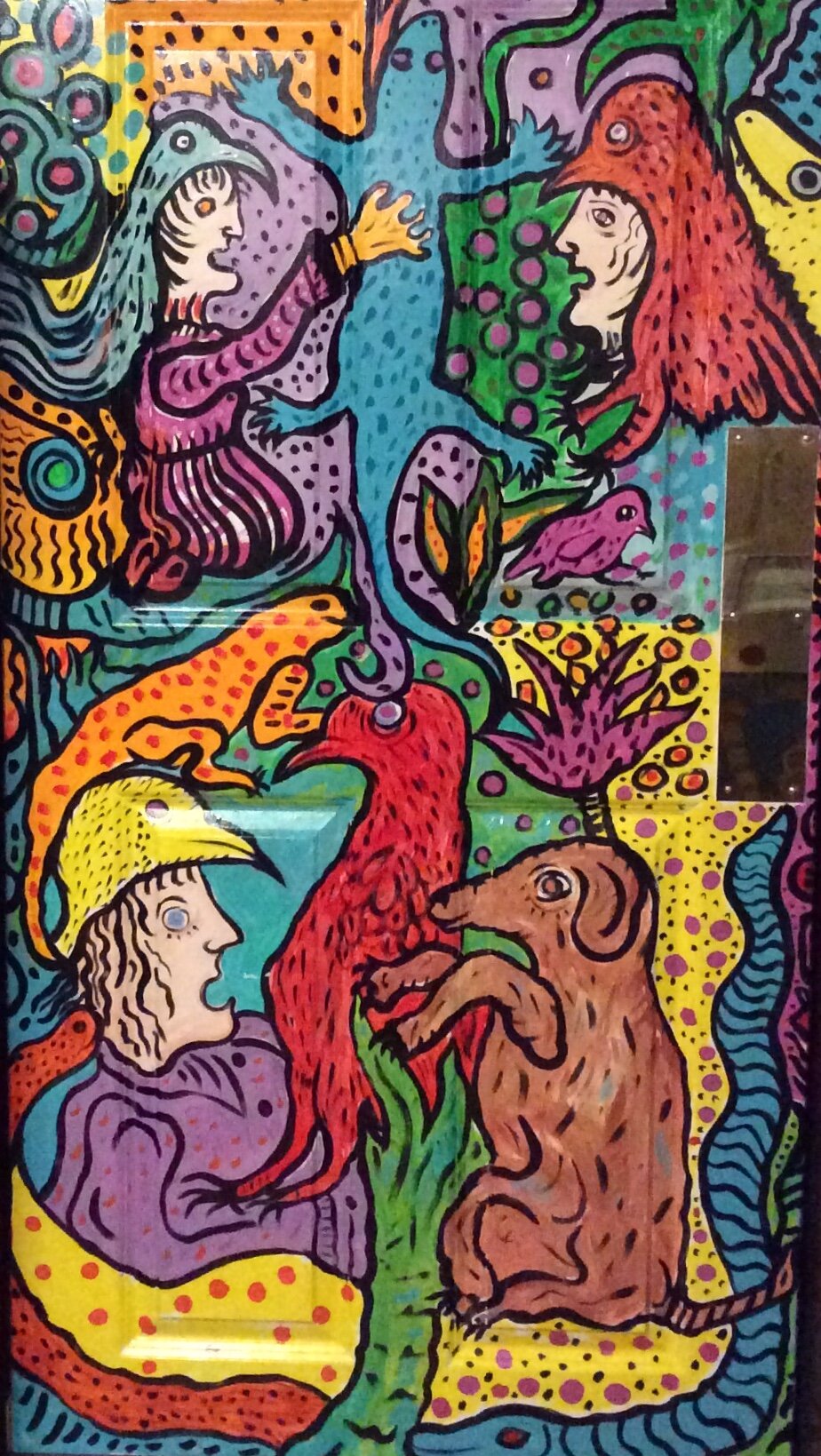 Door (detail) - Private Commission