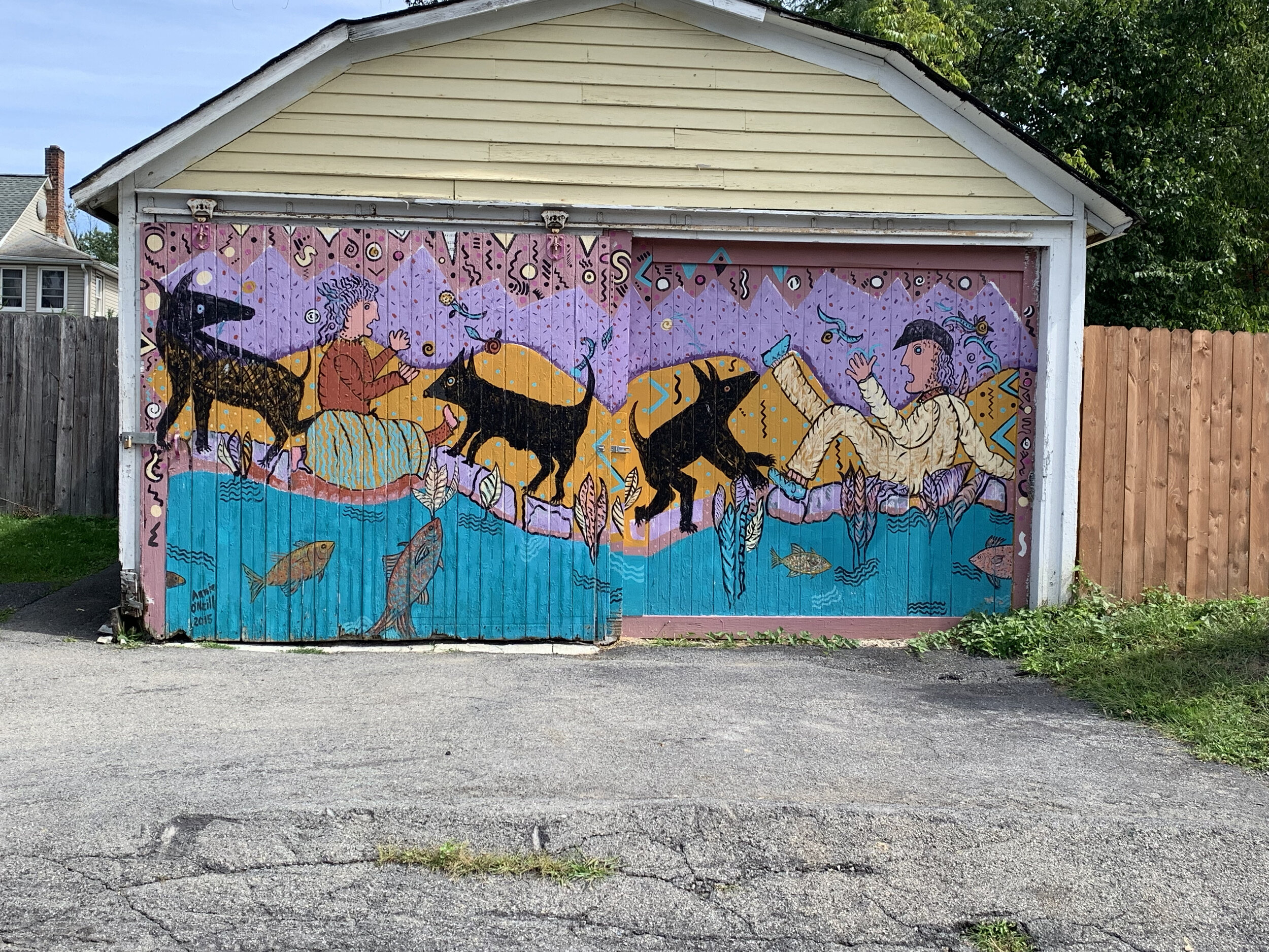 Garage Doors - Downtown Gardiner, NY