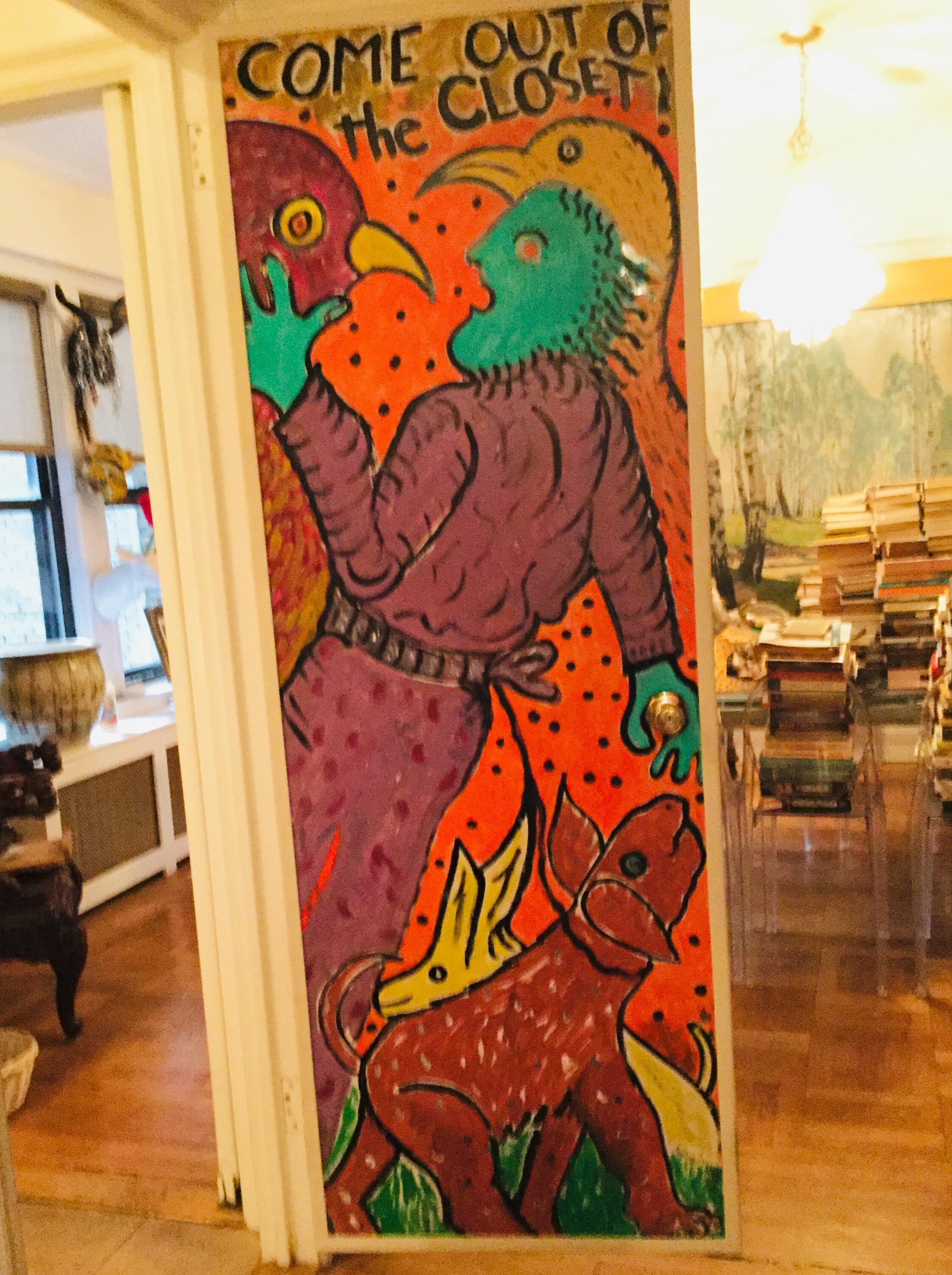 Door in Manhattan apartment