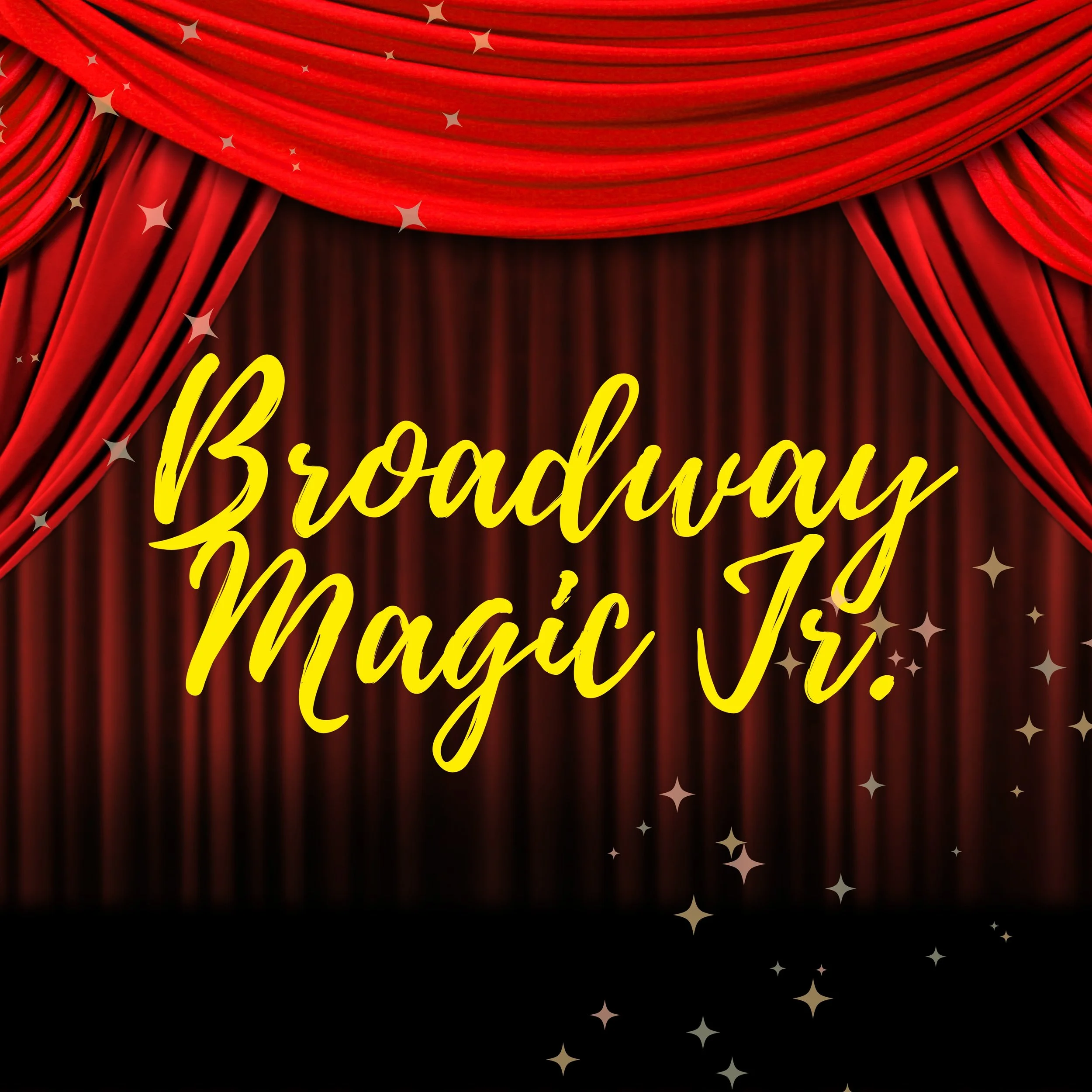 Broadway Magic Jr promotional graphic.