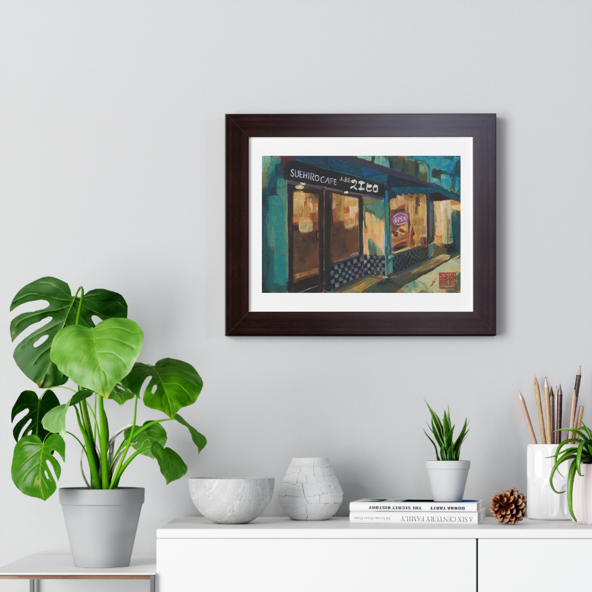 Suehiro Cafe in Little Tokyo - Giclée Fine Art Print — KENJI