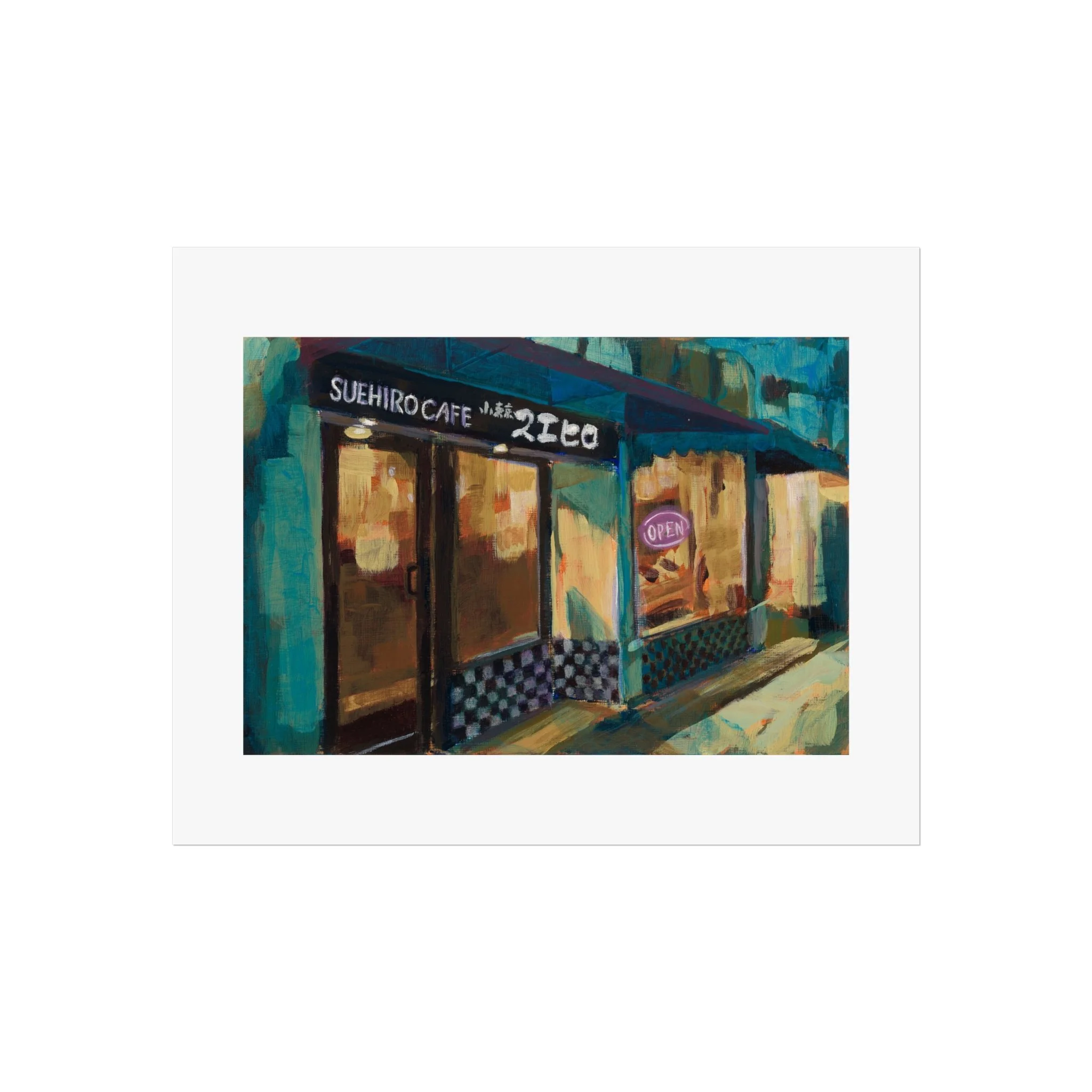 Suehiro Cafe | Little Tokyo Fine Art Print