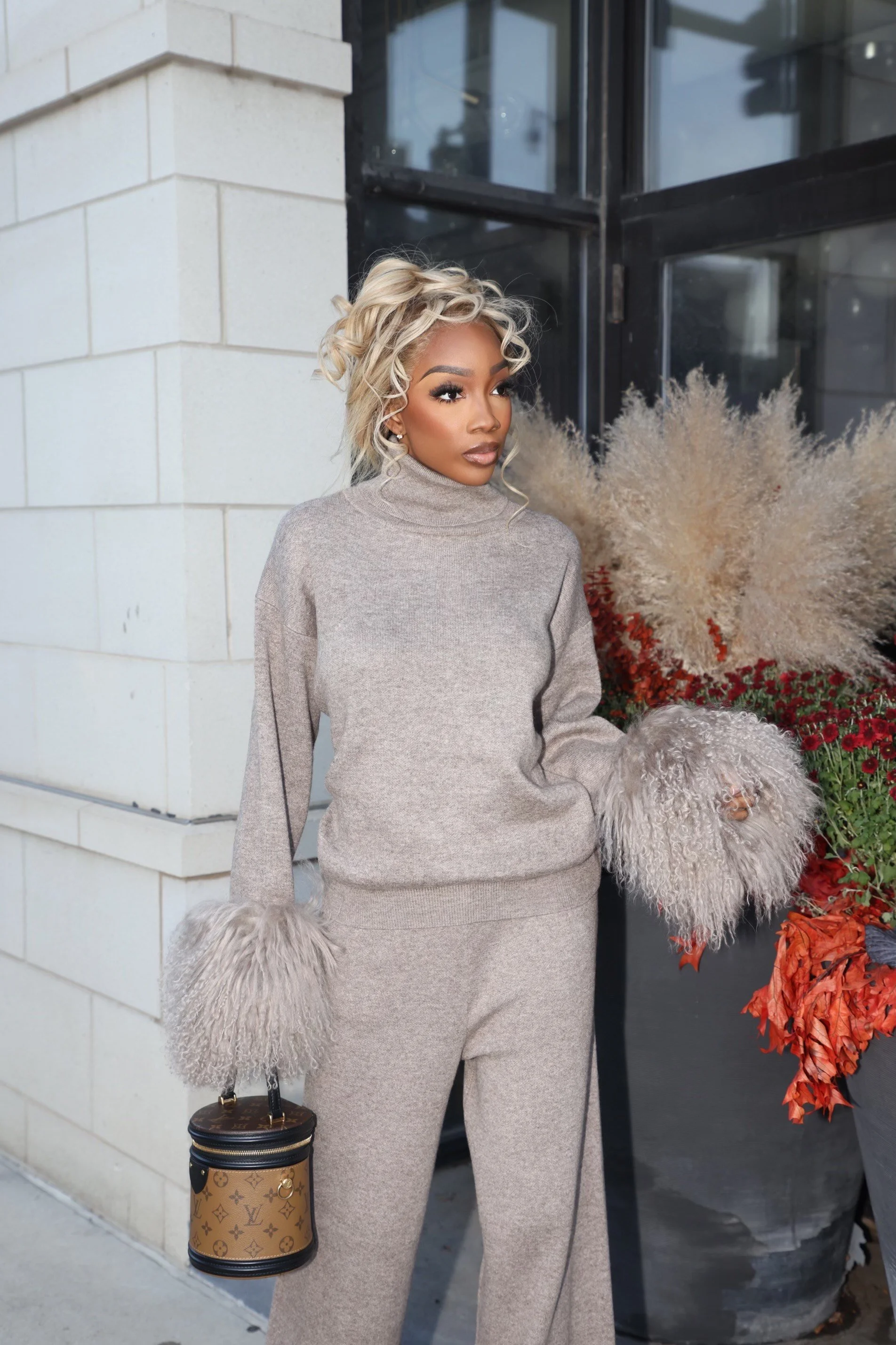 Plush Cuffs Set | Lavish Furs