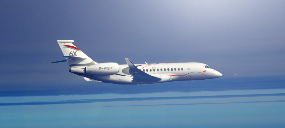 Falcon 6X Completes Maiden Flight