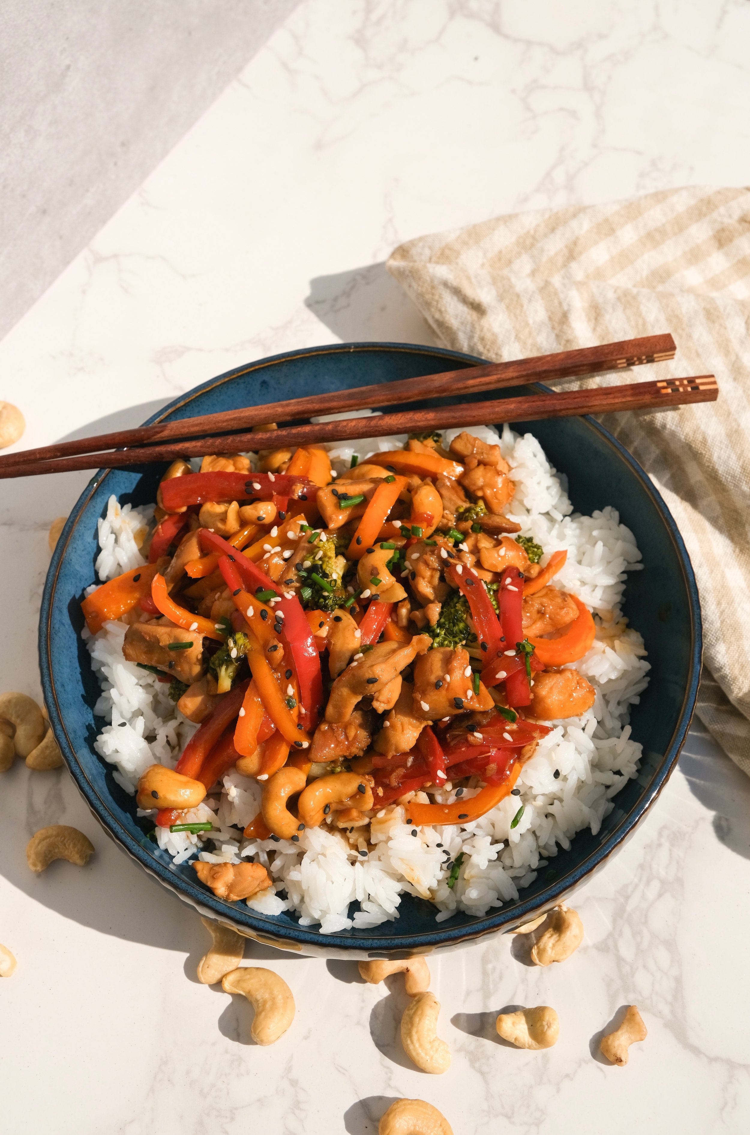 Cashew chicken