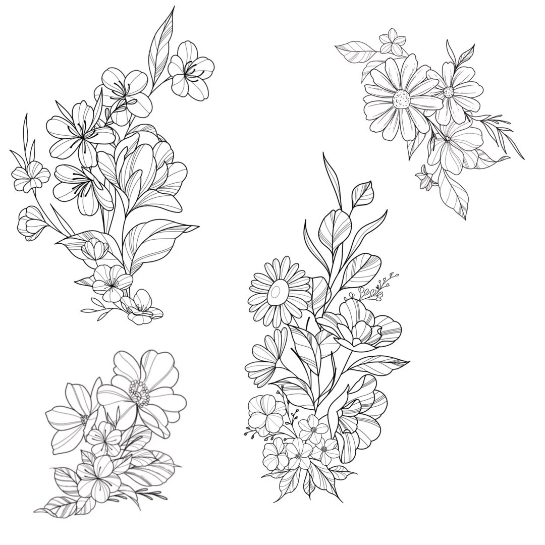 $180 ea linework only,  $300 black and white shading or color
