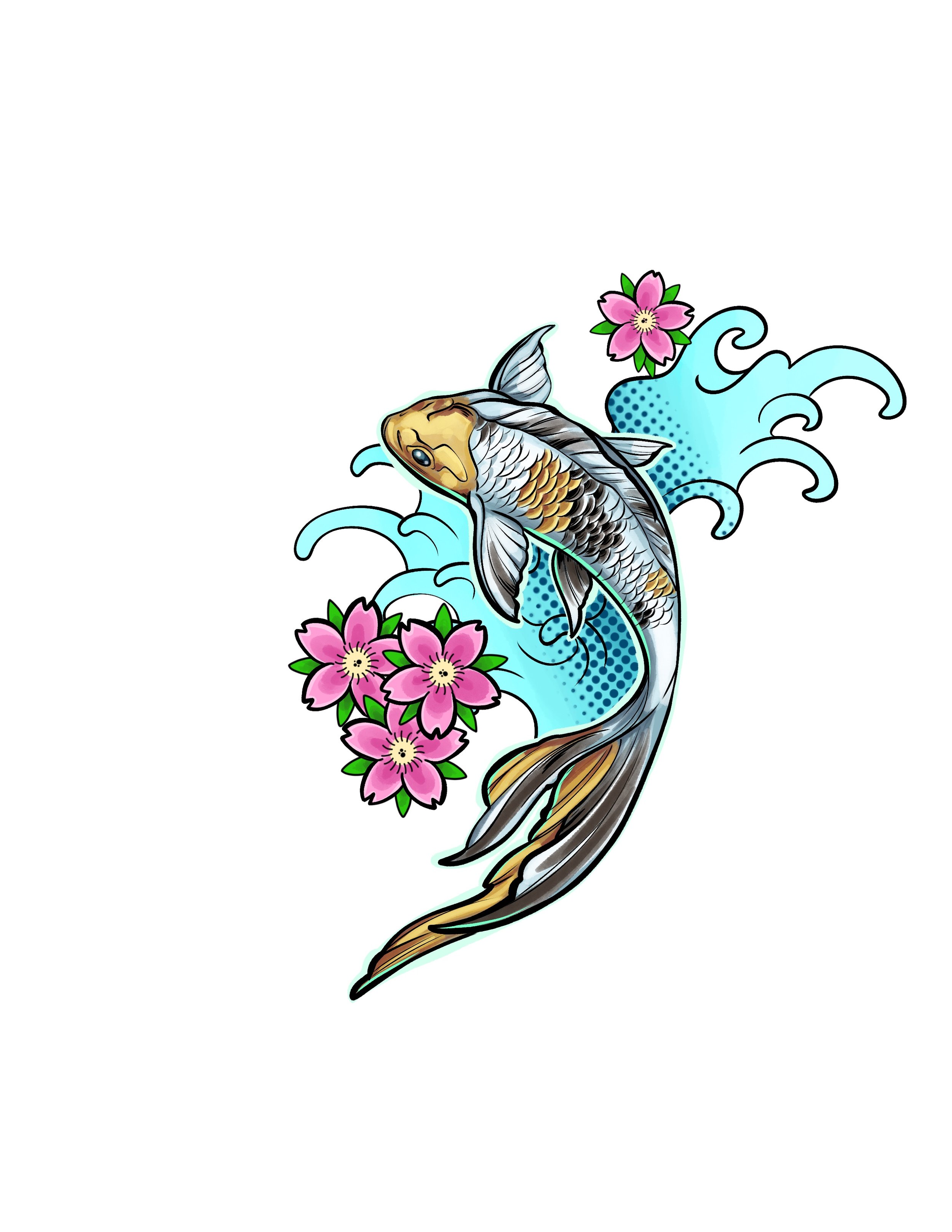 $350, Retro pop koi