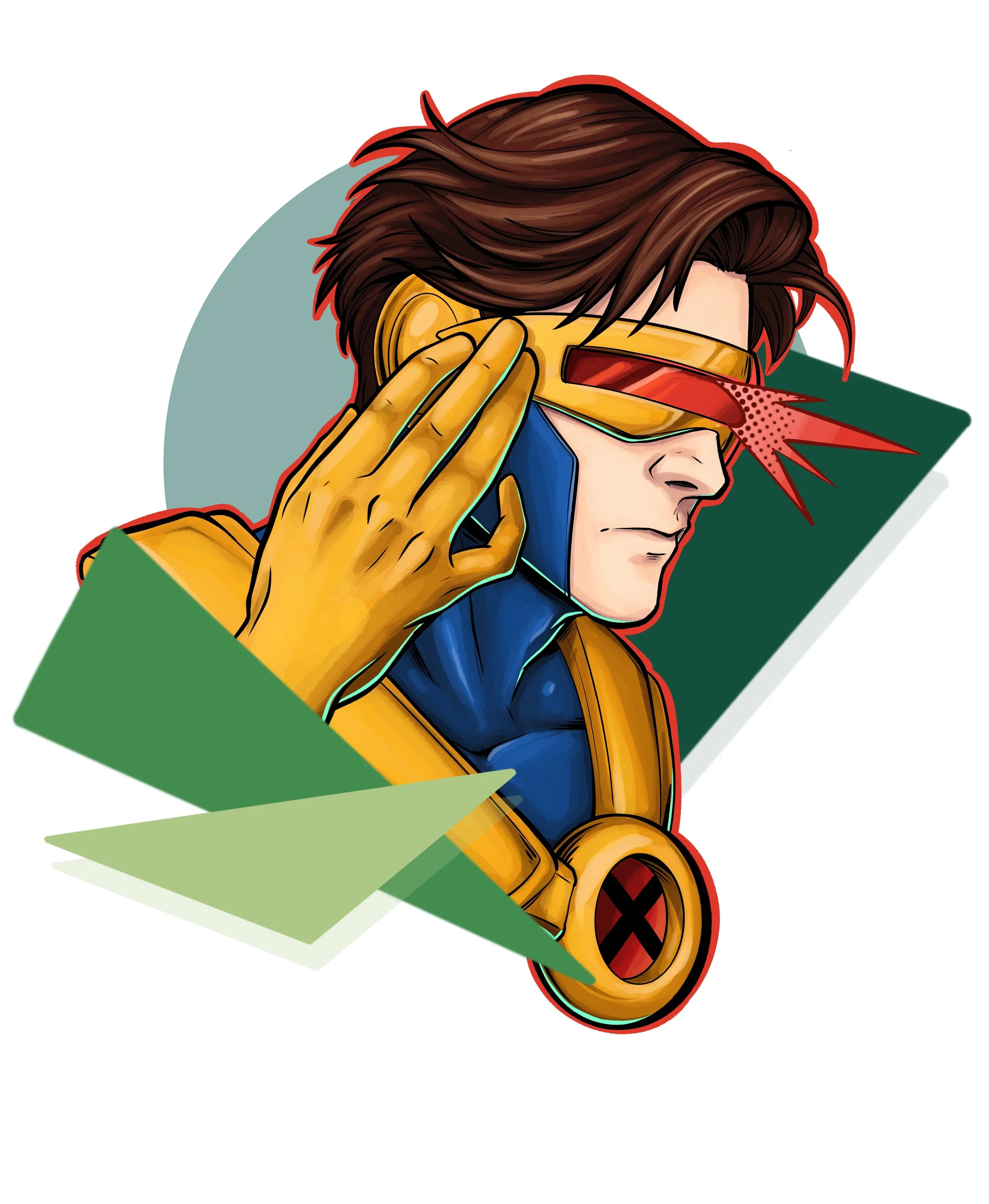 $750, full color Cyclops