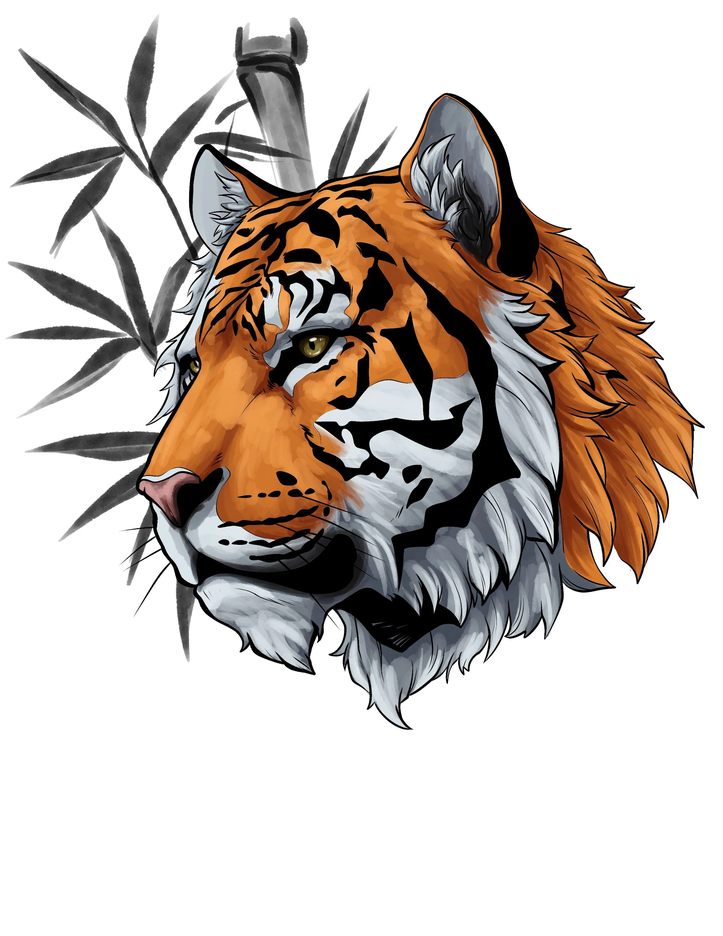 $750, Tiger & bamboo