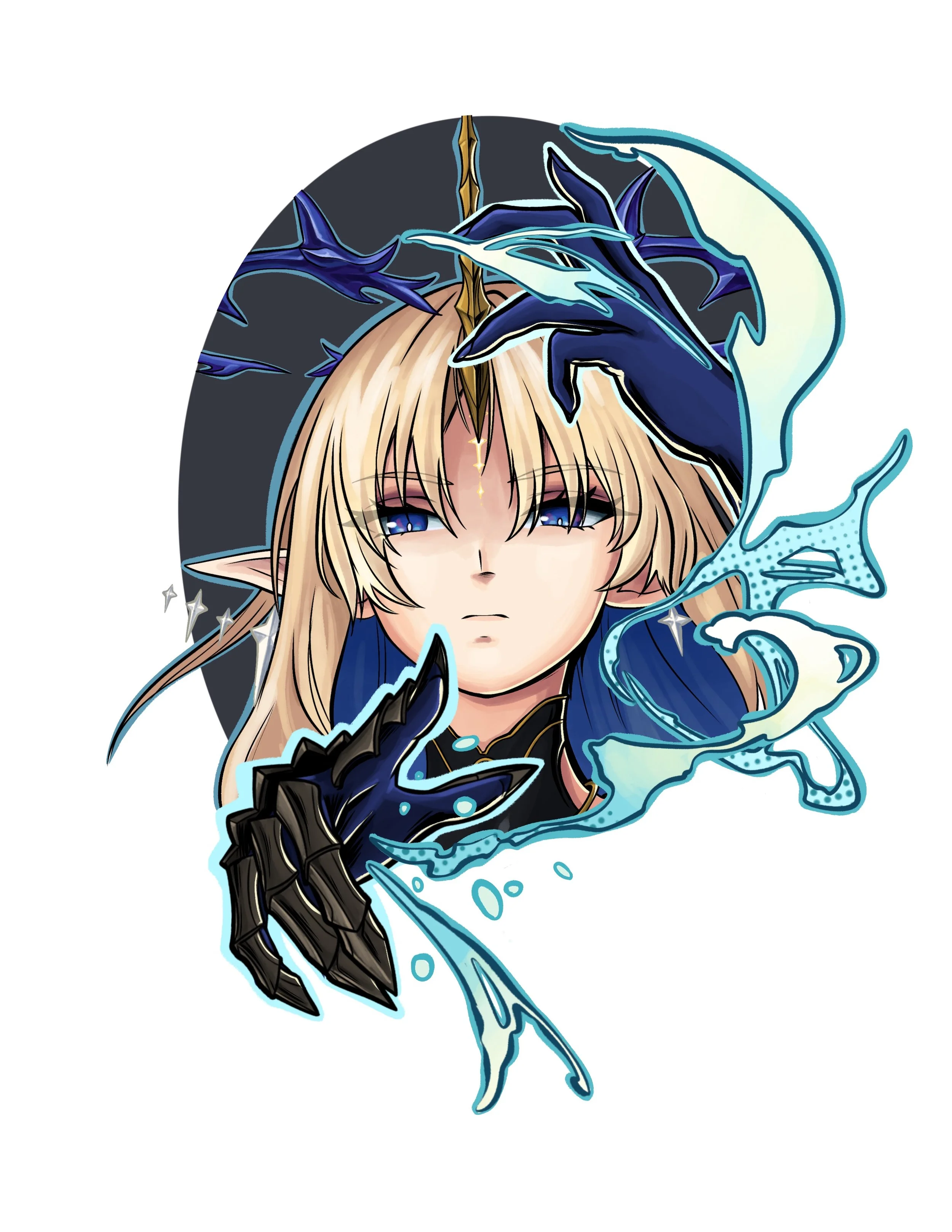 $750, full color Fleurdelys (Cartethyia)