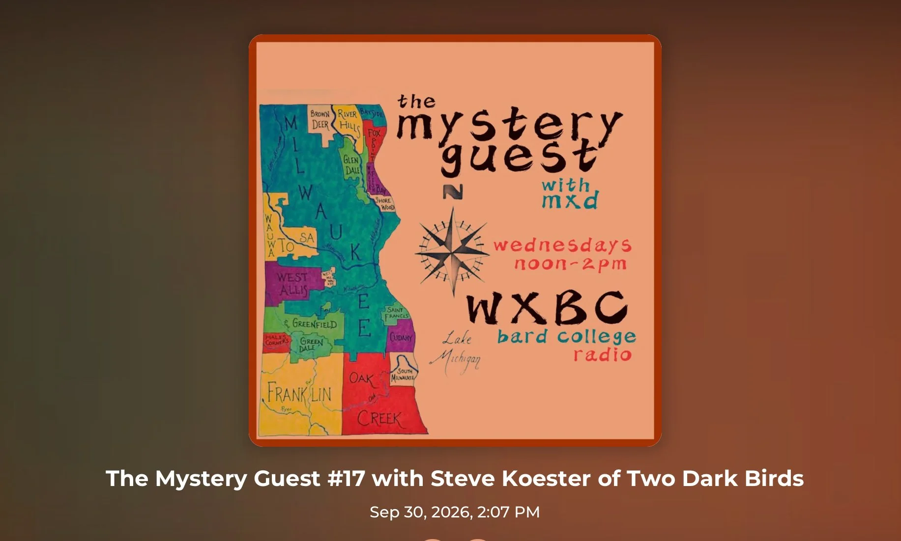 Radio Interview Part 2: Steve Koester with MXD