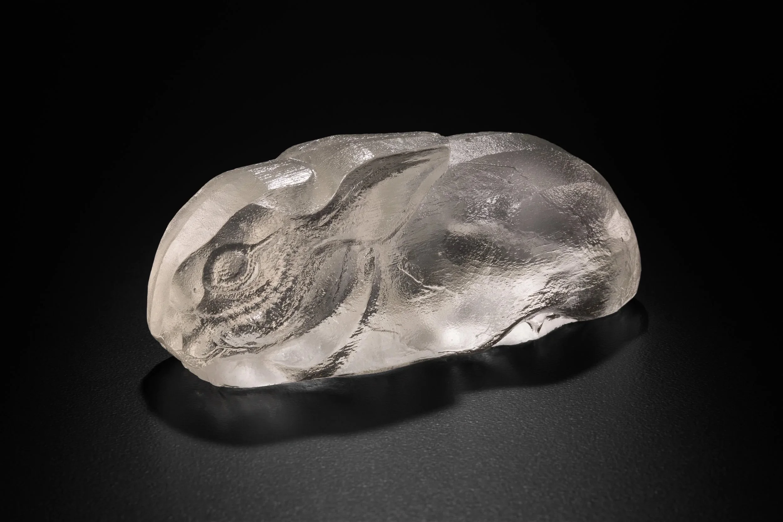 Peregrine O'Gormley - Tractor, cast glass, 1.5 x 3 x 1.5 in., $500