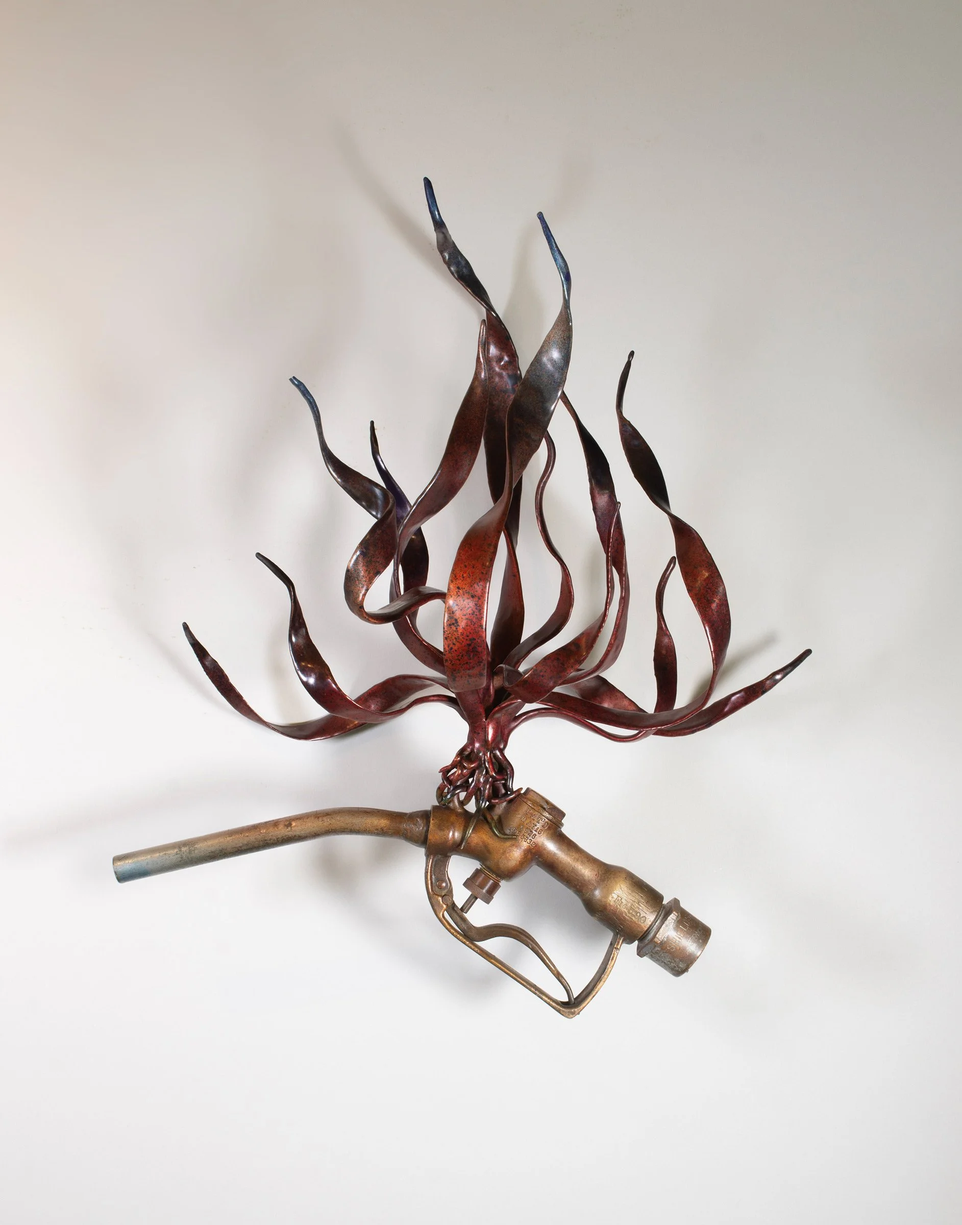 David Eisenhour - Relic, unique bronze and found object, 23.5 x 17 x 12 in. $8500