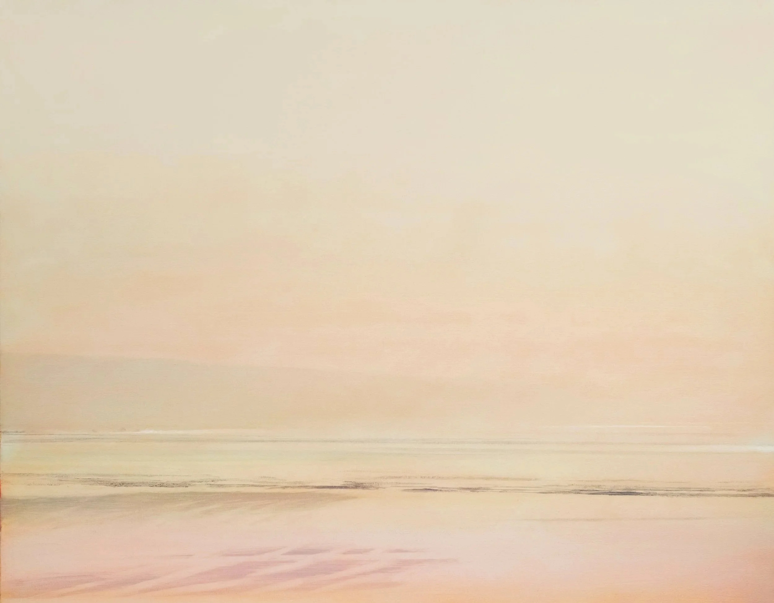 Fred Holcomb - View South from Ruby Creek toward Steamboat Creek, oil on canvas, 38 x 48 in. $4800