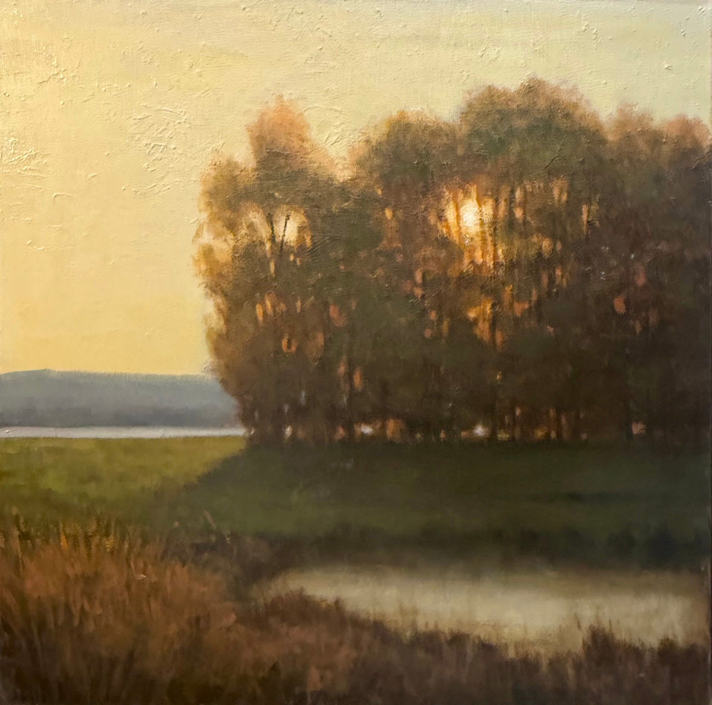 John McCormick - Looking West, oil on linen, 24 x 24 in.  $2400