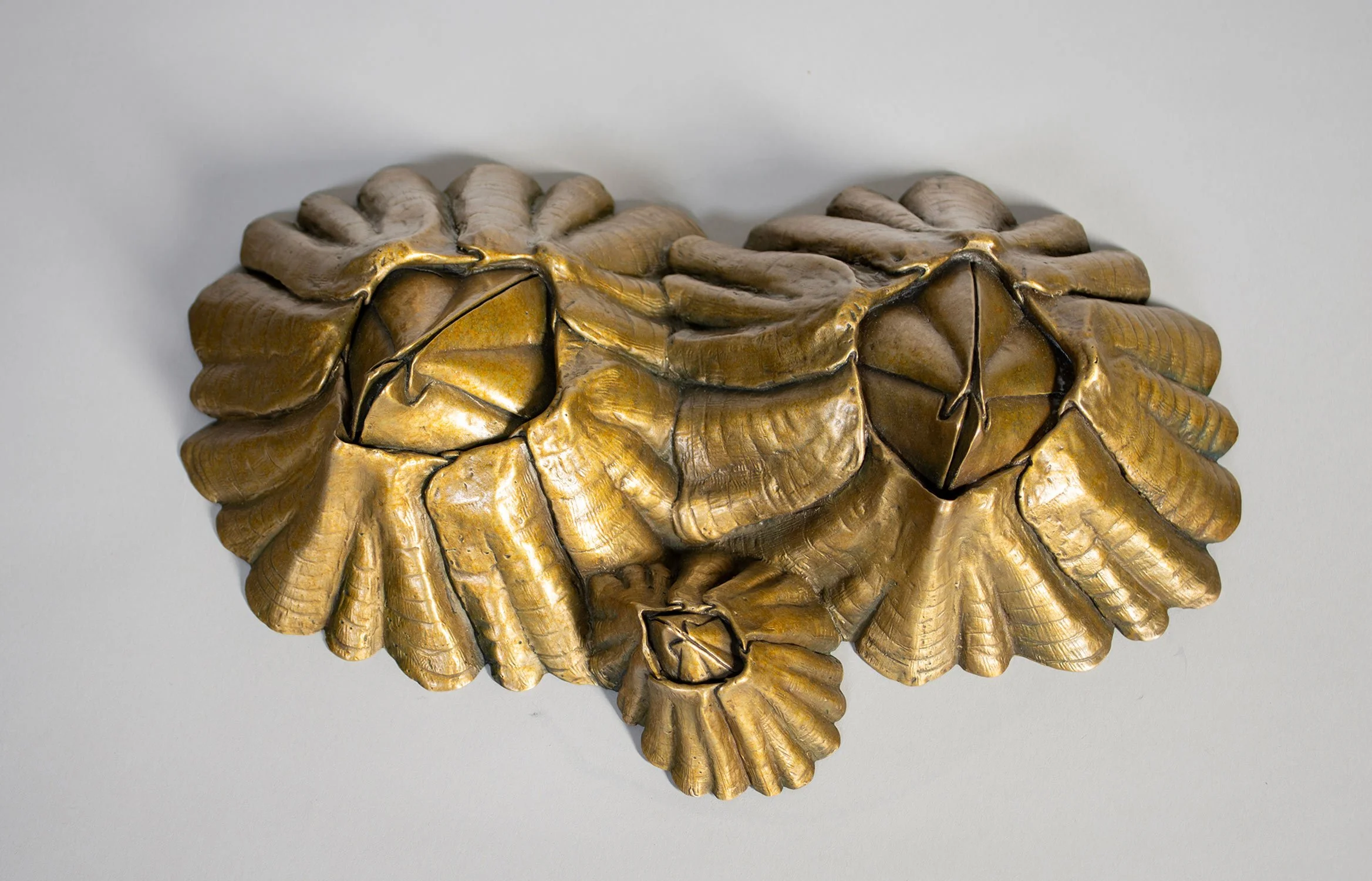 David Eisenhour - Barnacle Triple III, bronze, 12 x 8.5 x 3 in. $1850