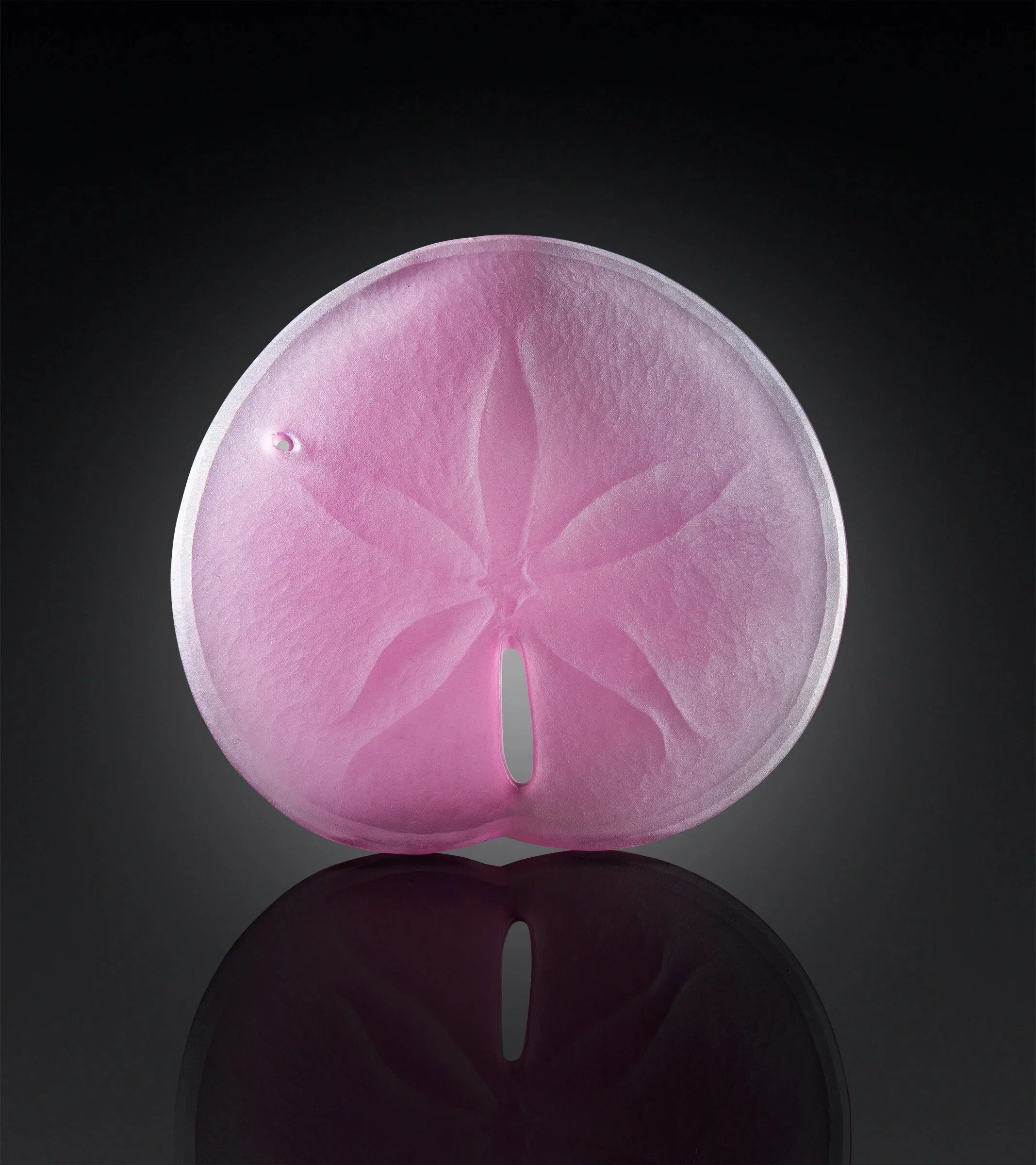 Peregrine O'Gormley - See Through, glass, 5 x 5 x .5 in., $900
