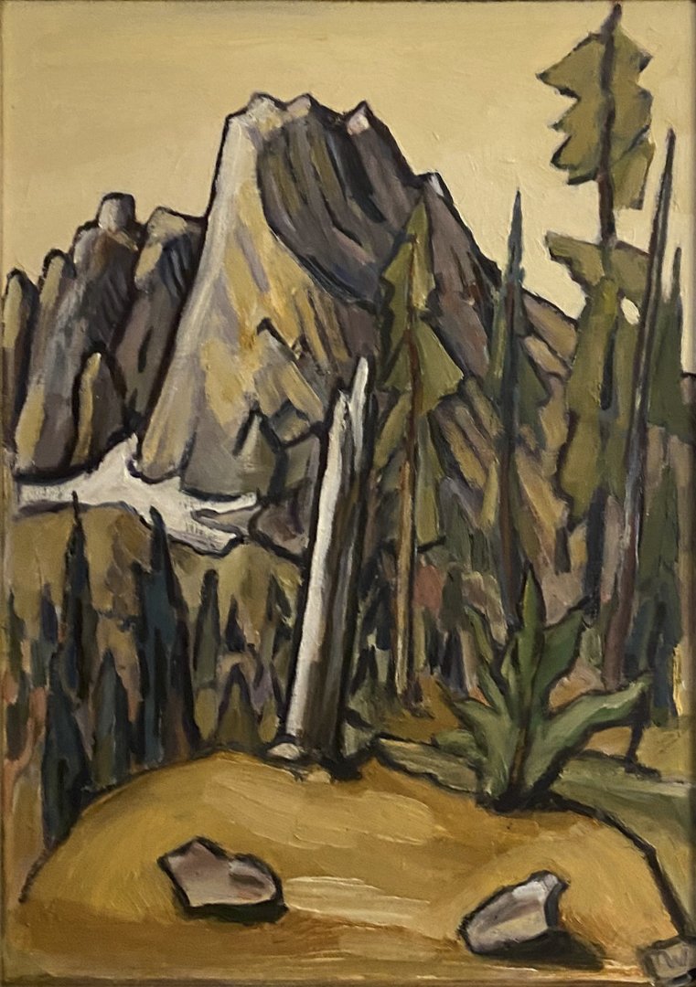 Thomas Wood - Liberty Bell - Washington Pass, oil on linen, 14 x 10 in. $3200