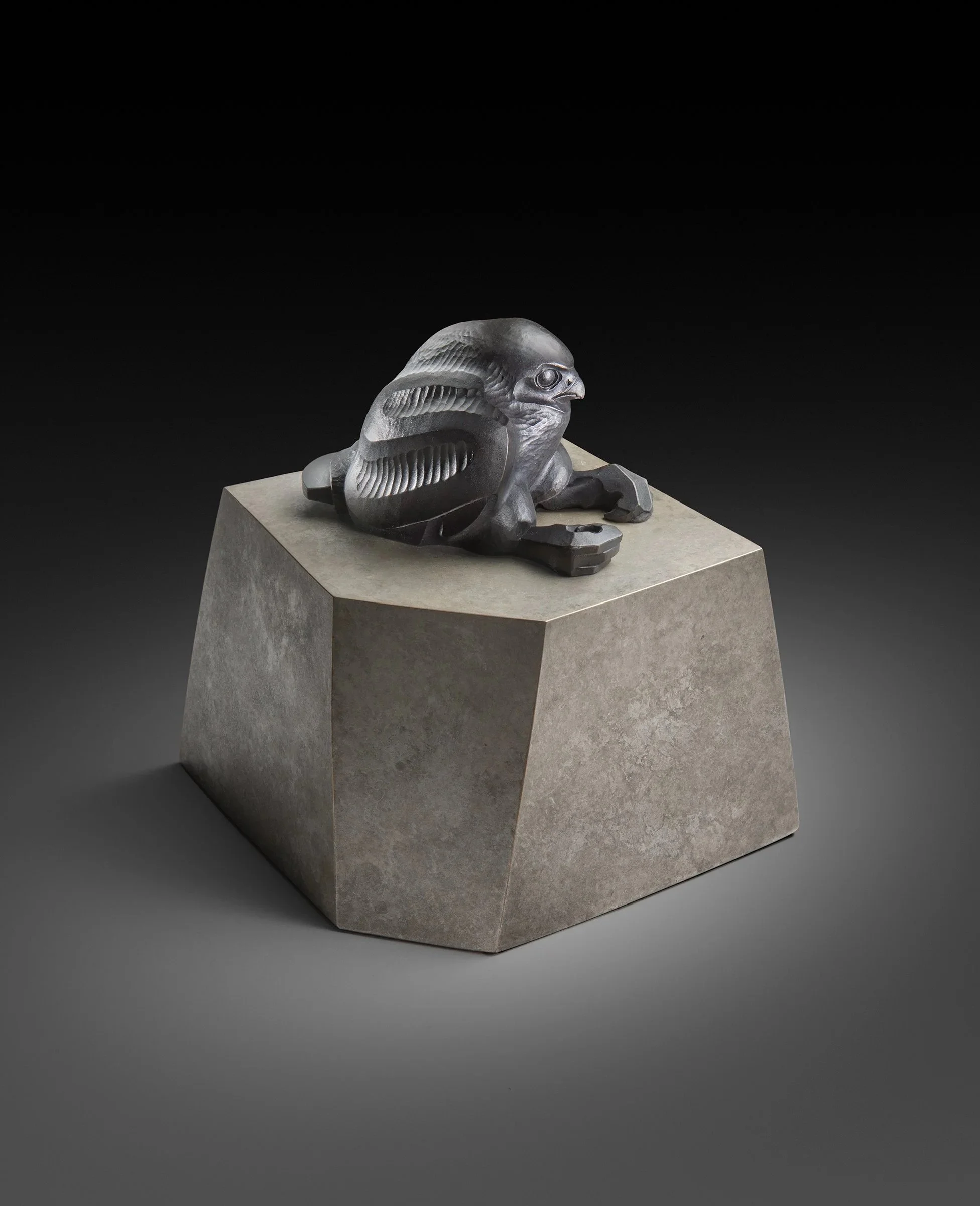 Peregrine O'Gormley - When I'm Bigger, bronze, 6.5 x 7 x 7 in., $4200
