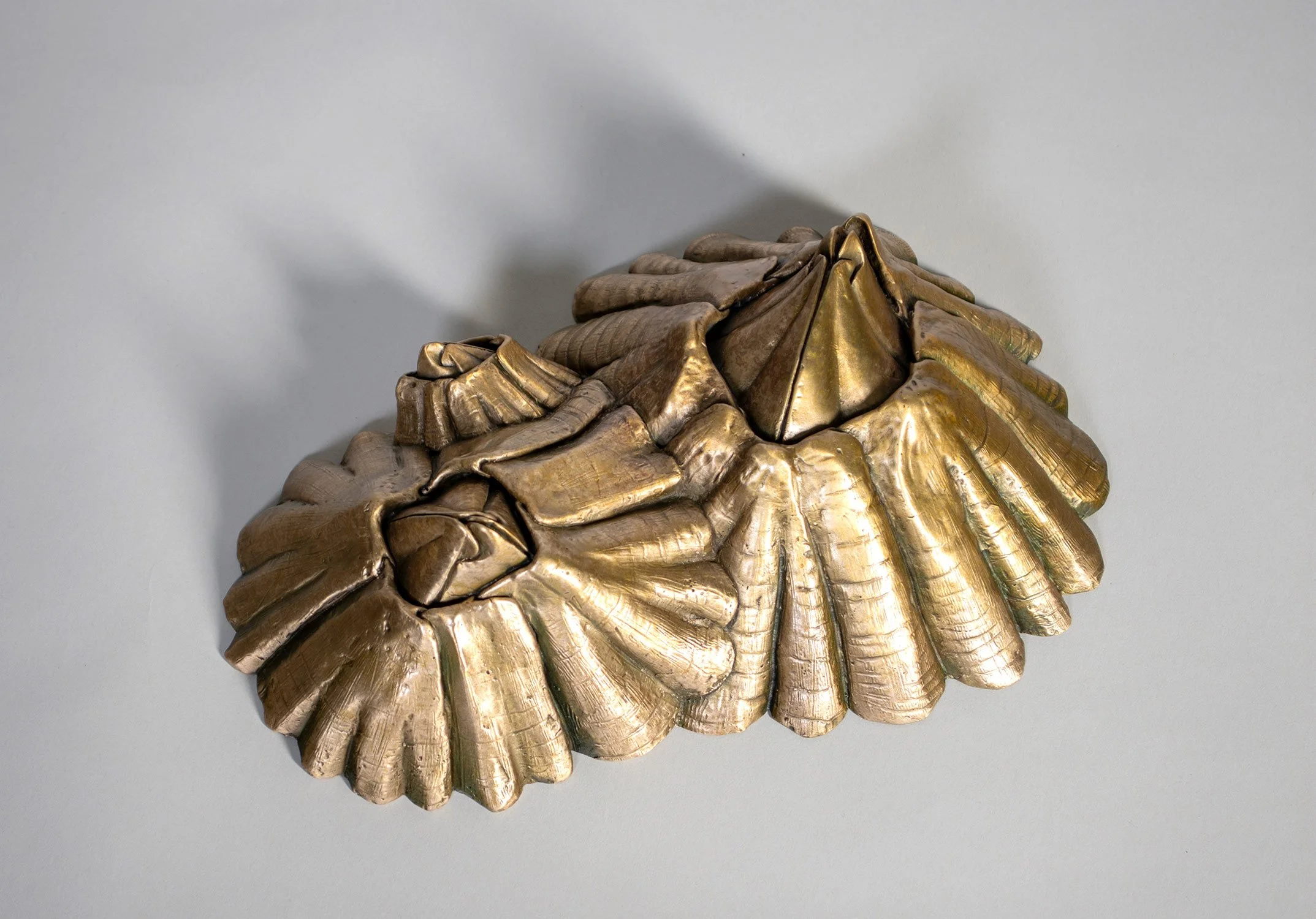 David Eisenhour - Barnacle Triple I, bronze, 10.5 x 7 x 3 in. $1600