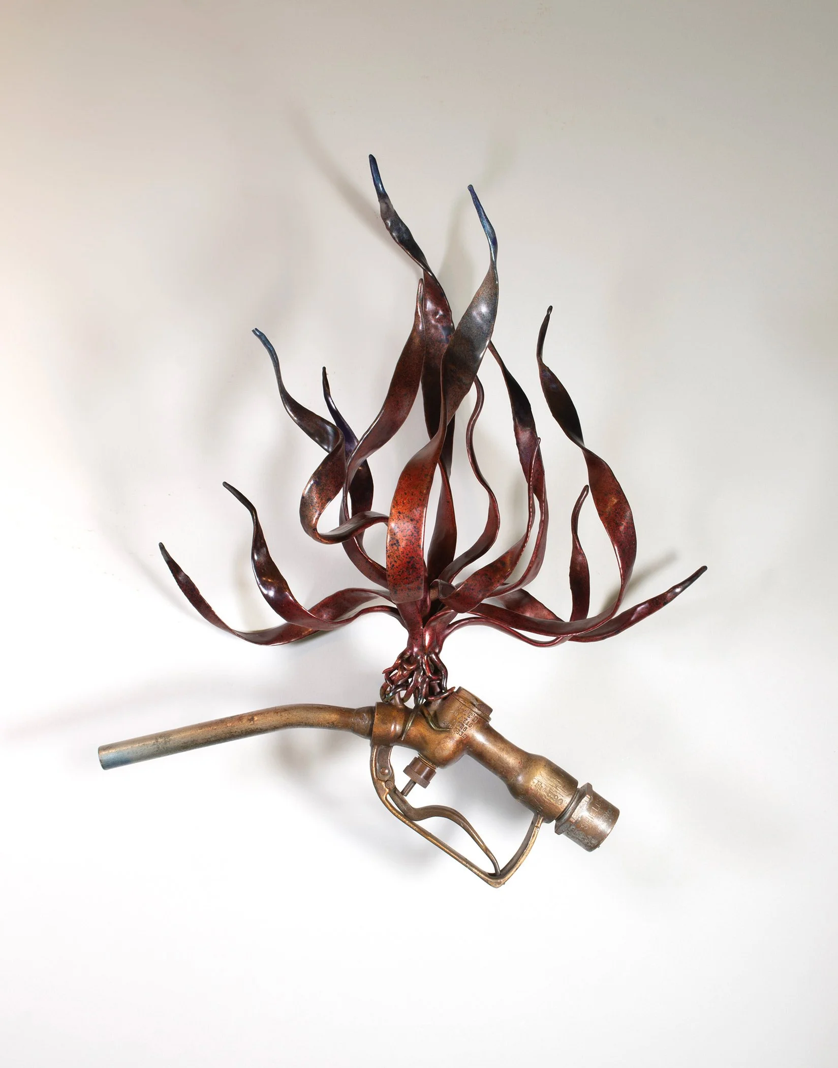 David Eisenhour - Relic, unique bronze and found object, 23.5 x 17 x 12 in.  $8500