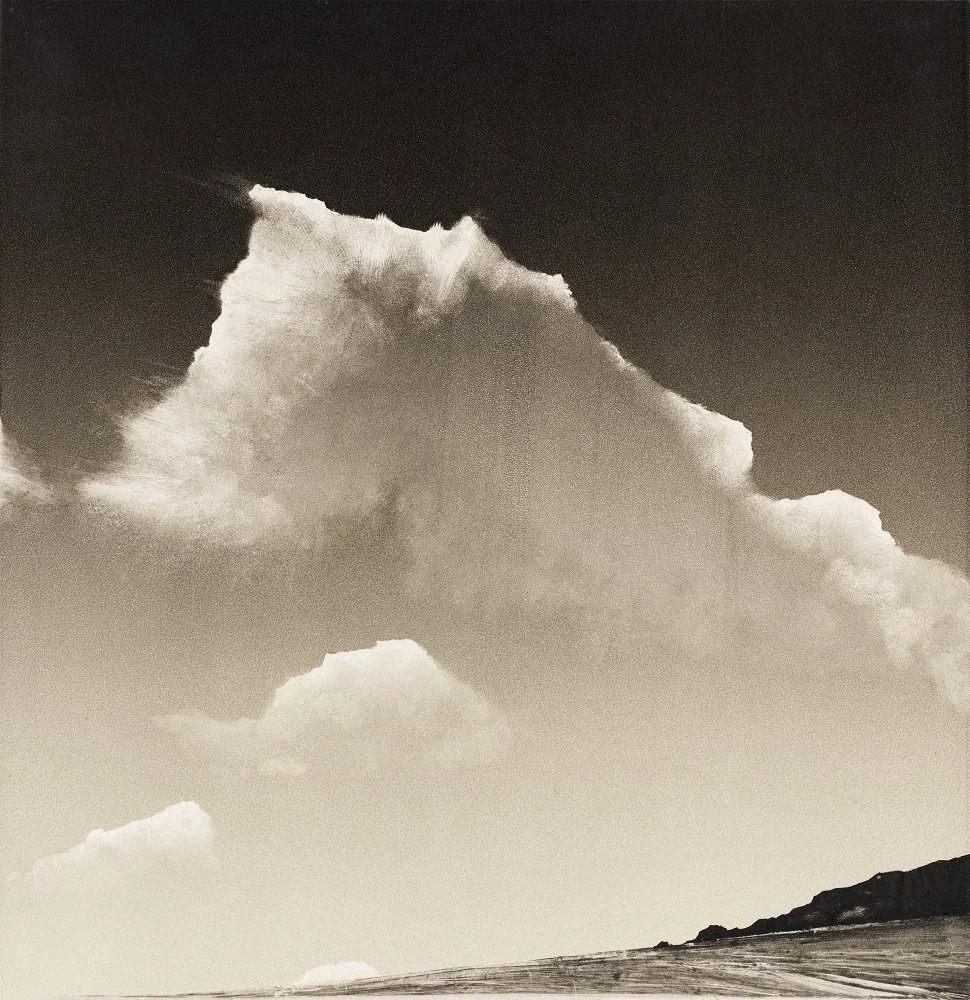 Wendy Orvillel - Big Sky, monotype, 16 x 15.75 in. $3500