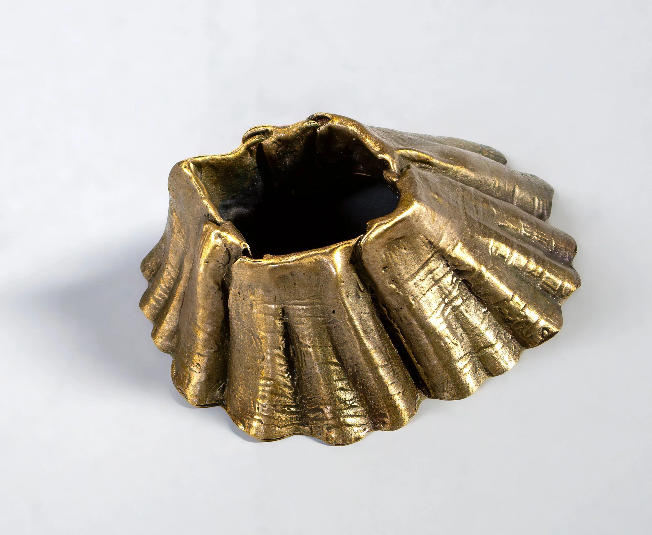 David Eisenhour - Barnacle Open I, bronze, 2.5 x 2 x 1 in. $375