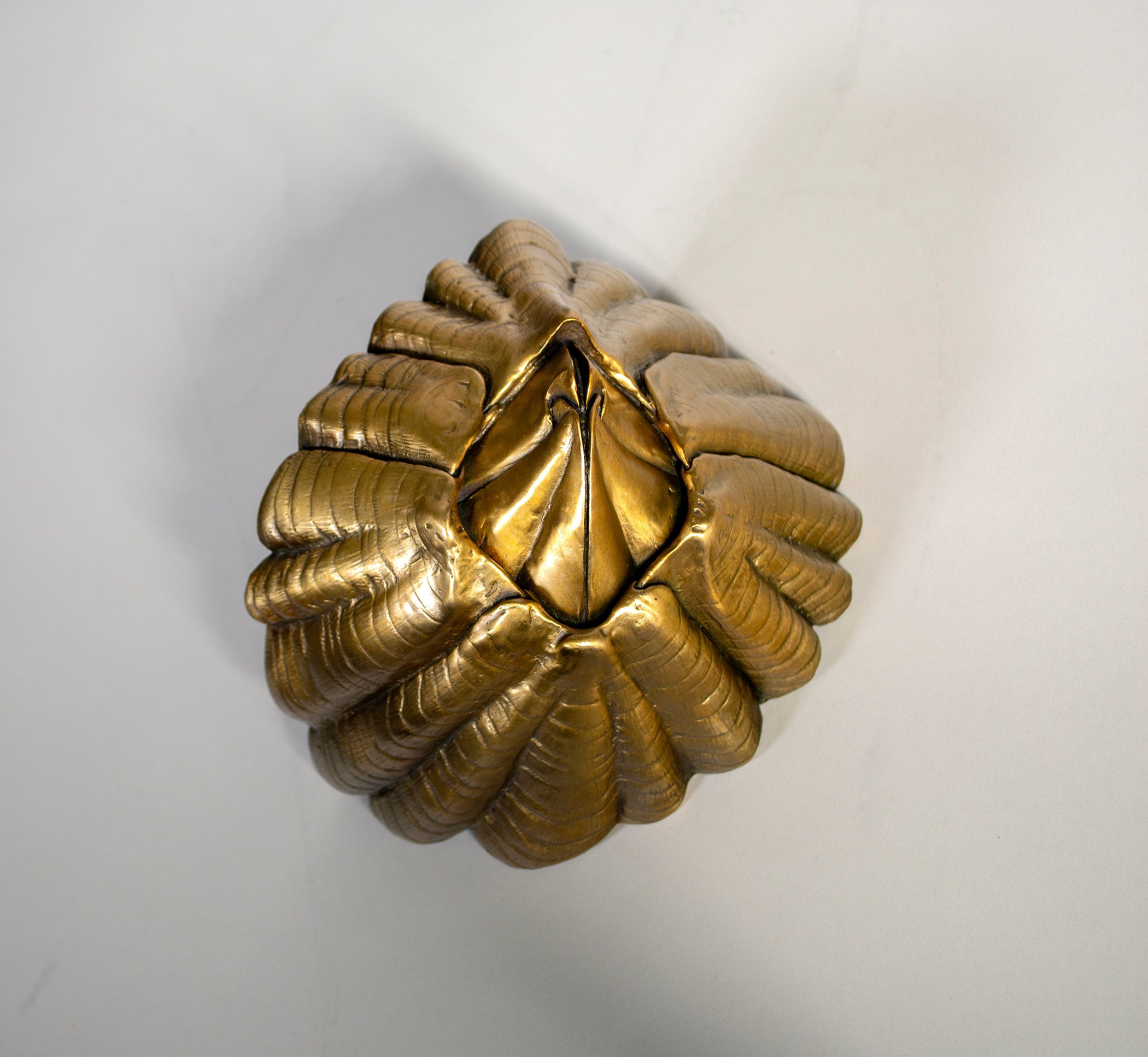 David Eisenhour - Barnacle Inside Corner, bronze, 8 x 6 x 6 in.  $950
