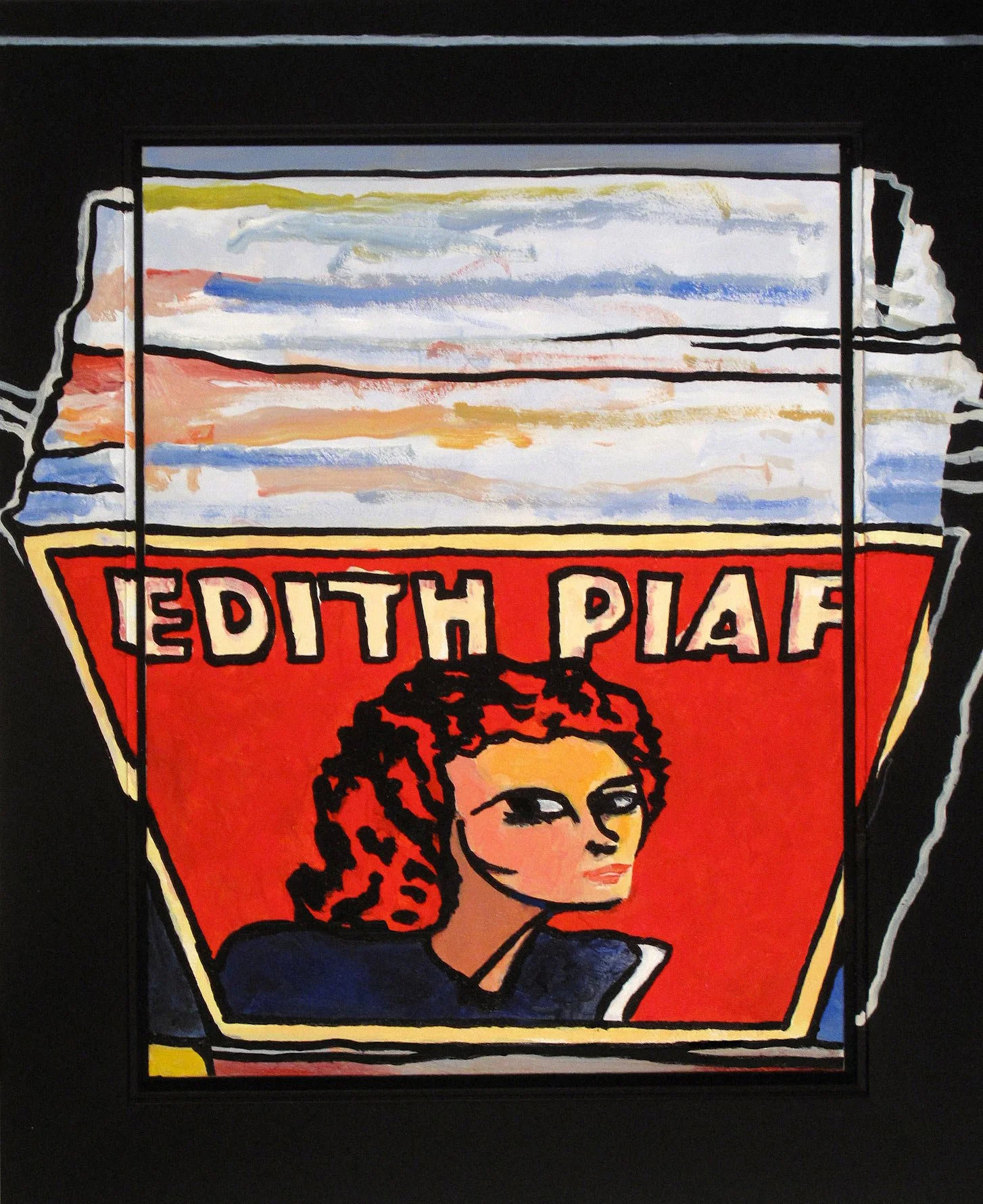 Richard Morhous - Sparrow, acrylic on board, 15 x 12 in. $1500