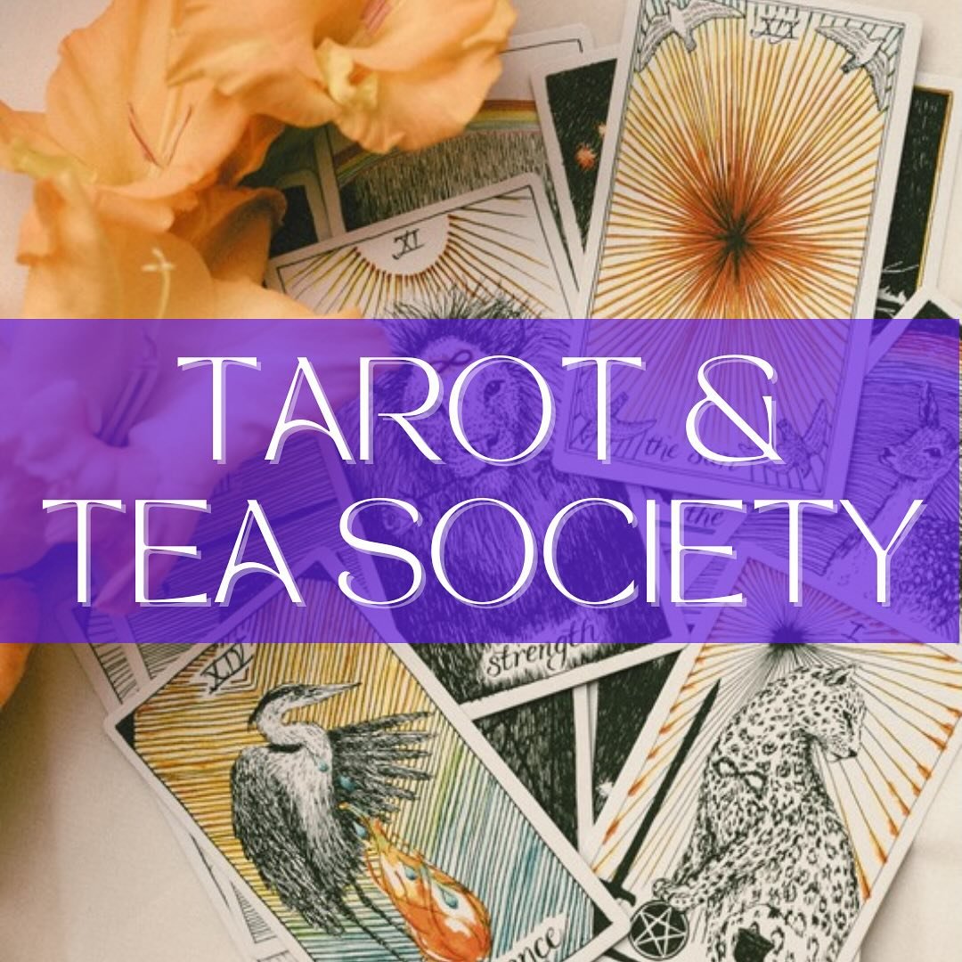 🎴Tarot &amp; Tea Society ☕️ Saturday 10/12 @4pm 

Do you want to develop your relationship with Tarot but not sure where to start?

Do you find learning about tarot alone a little overwhelming?

Come to Tarot &amp; Tea Society&mdash;a monthly gather