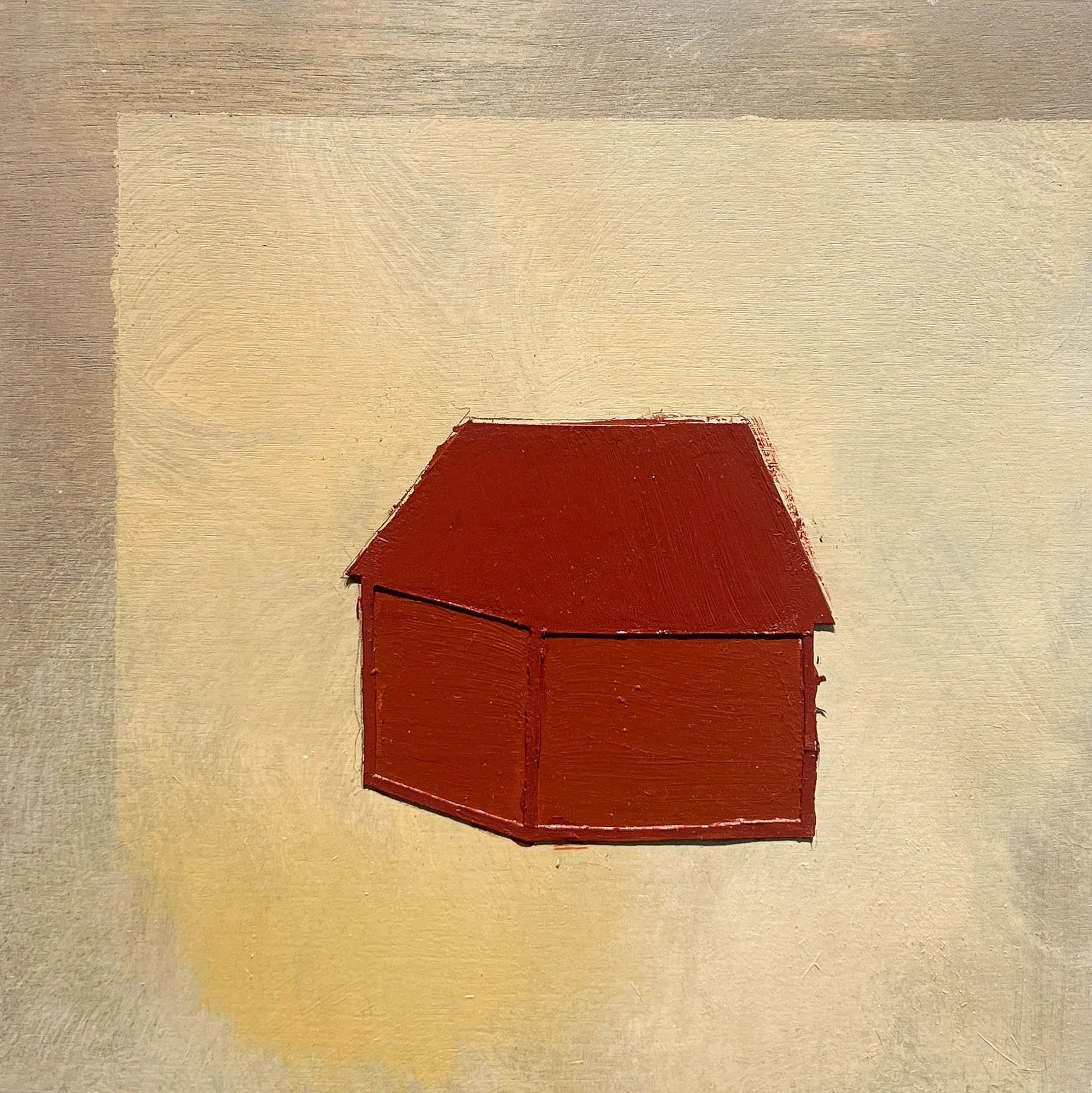 A Home Don’t Really Mean S**t Til Everybody Got One (Parcel 4) --
8" x 8" --
Oil Paint and Acrylic on Wood Panel --
Acquired***