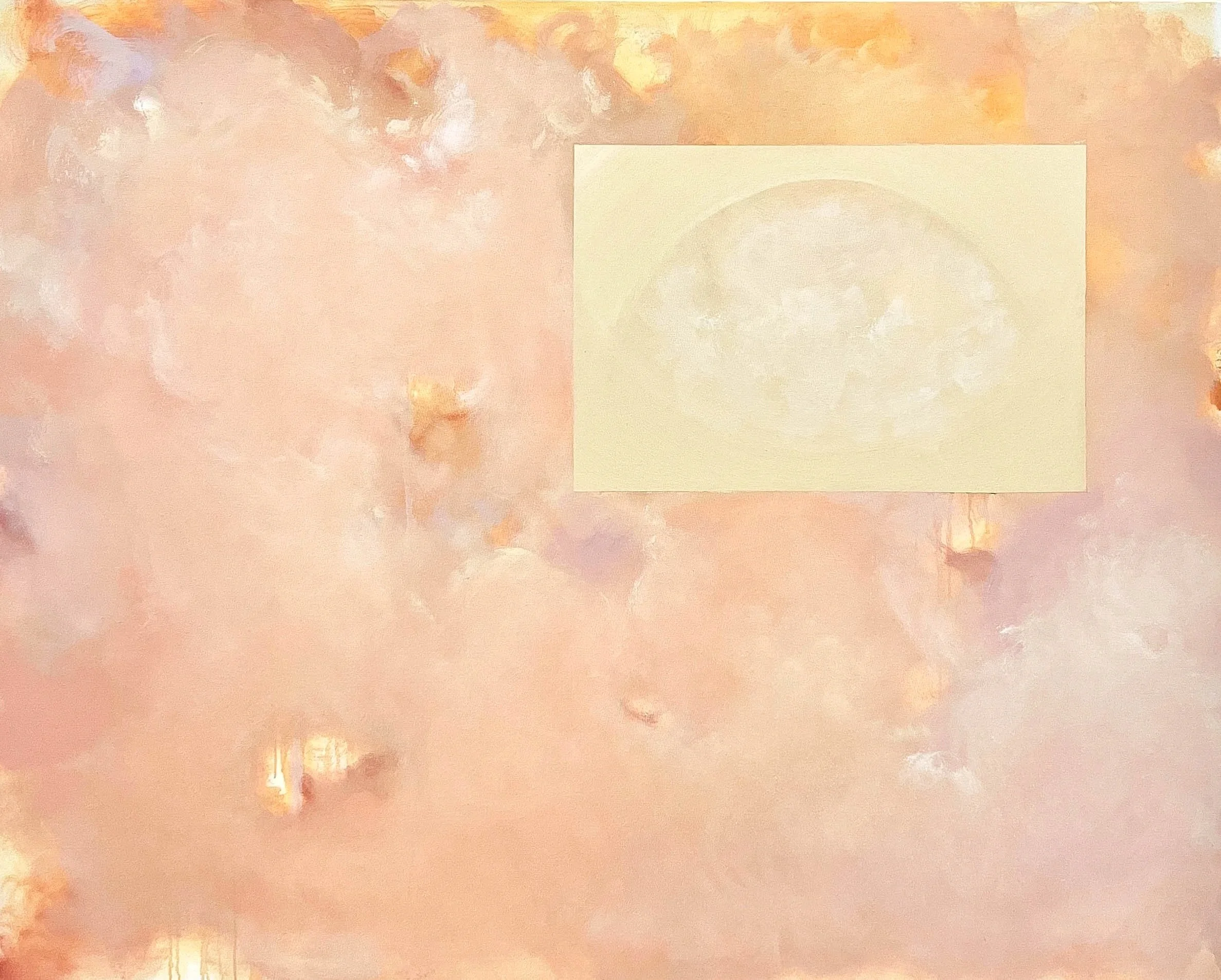 A Sense of Home in a Foreign Place, 2025 --
48" x 60" --
Oil on Canvas --
Inquire for Pricing