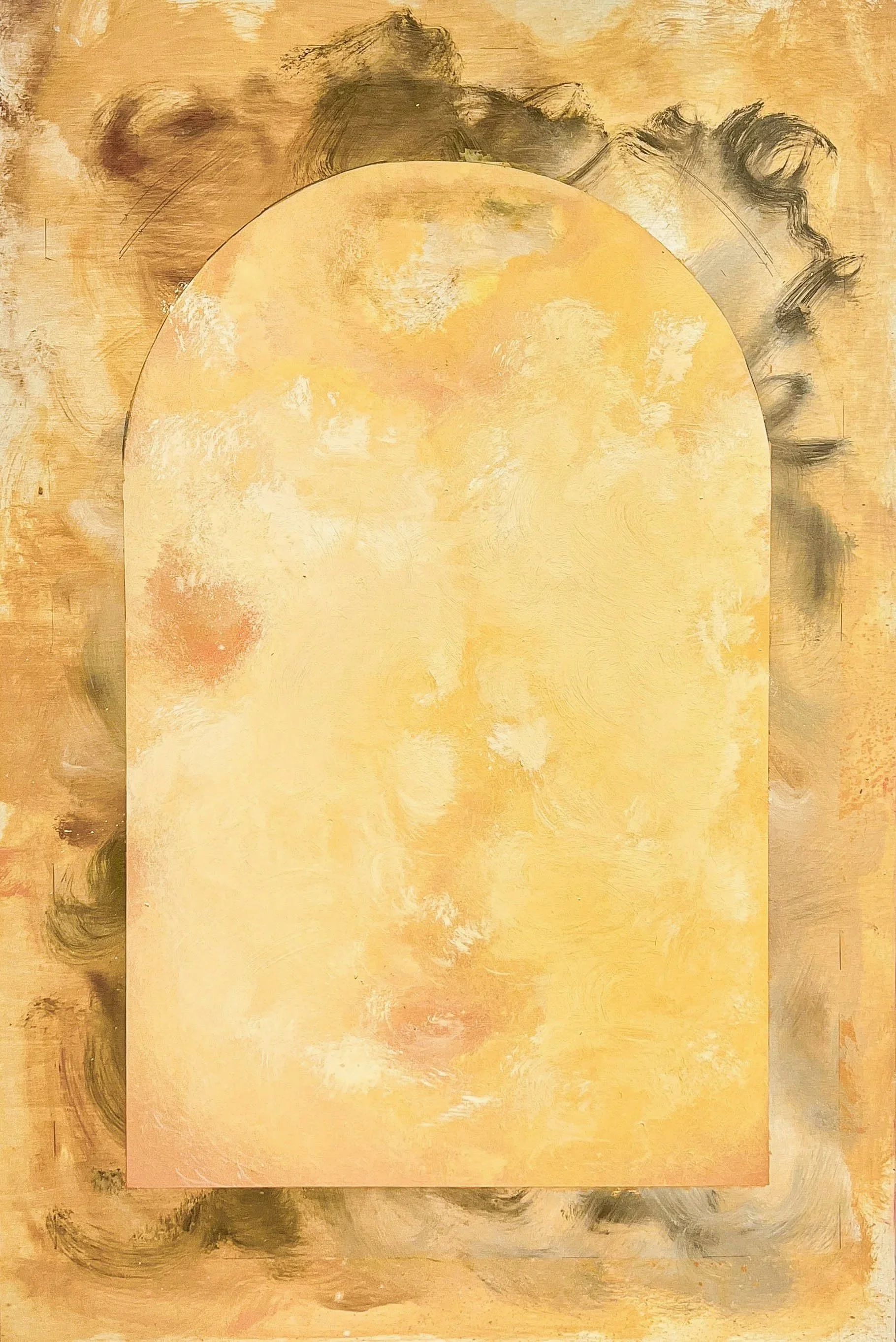 Chrysostomus, 2025 --
36" x 24" --
Oil on Wood Panel --
Acquired***