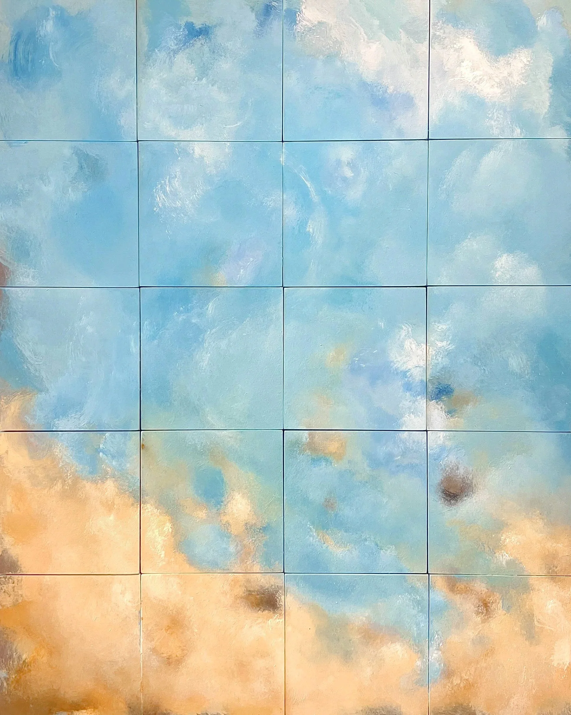 Through the Looking Glass, 2025 --
40" x 32" --
Oil Paint on Wood Panel --
Acquired***