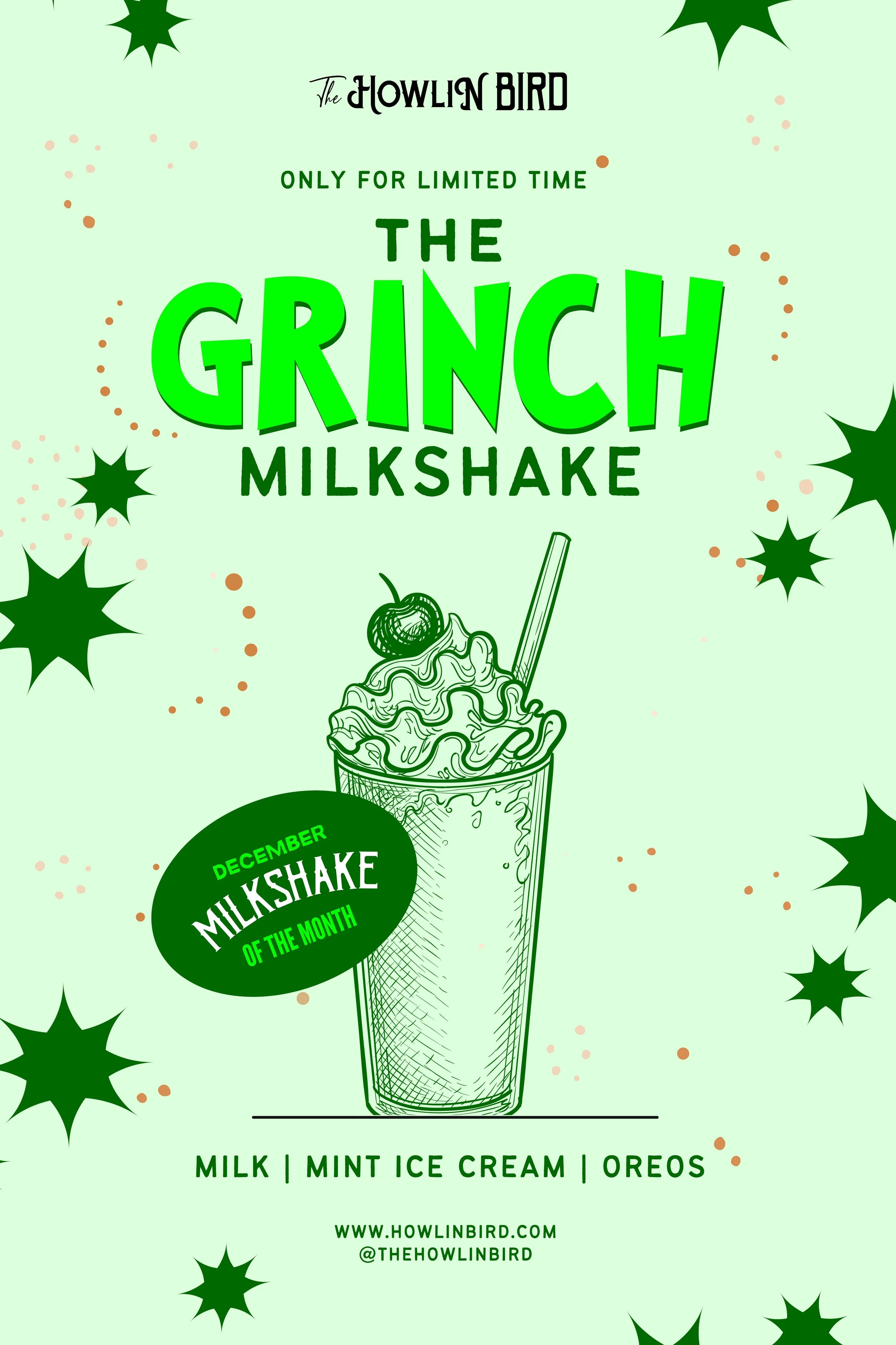 MILKSHAKE of the MONTH