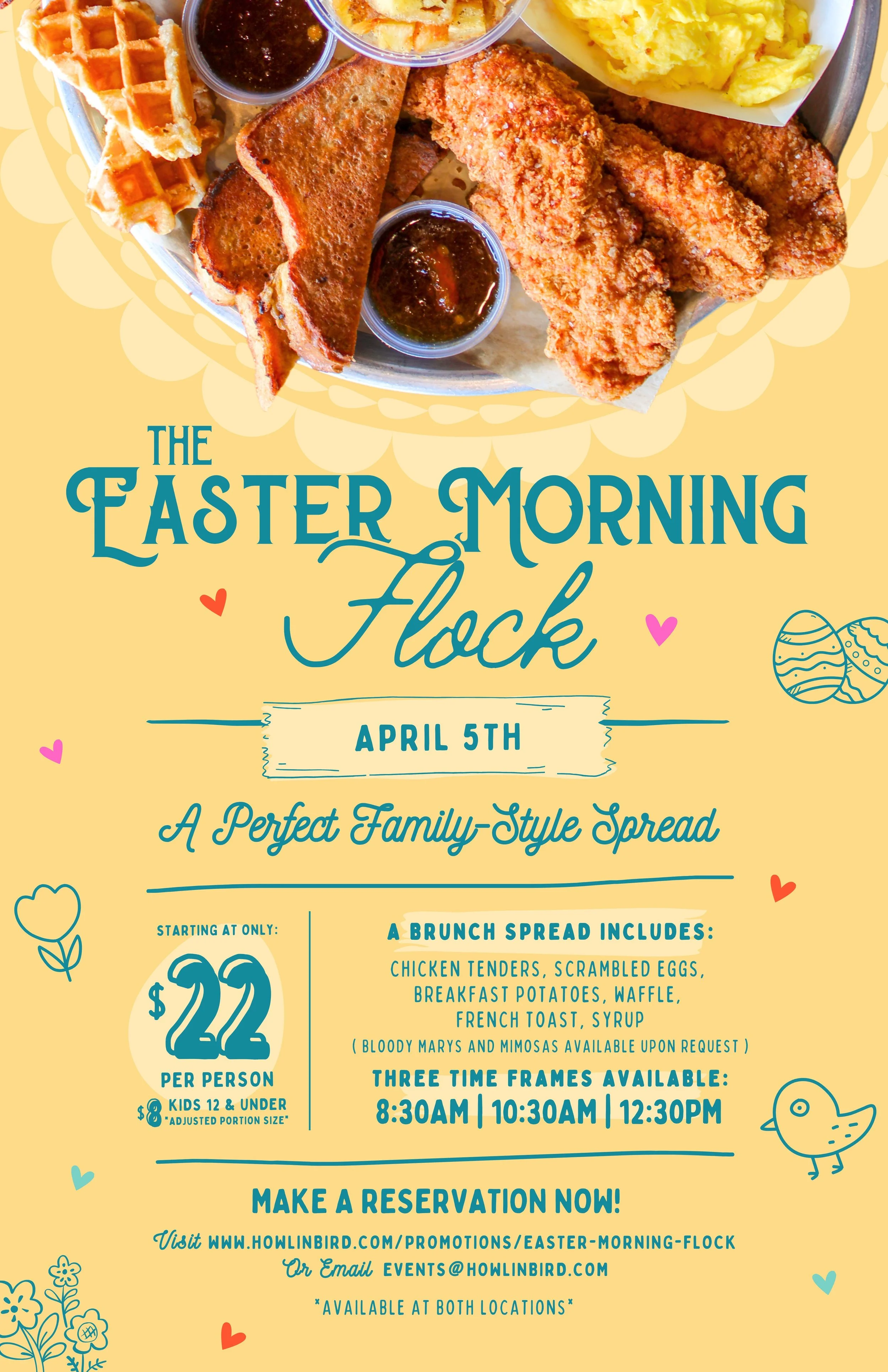 Easter Morning Flock