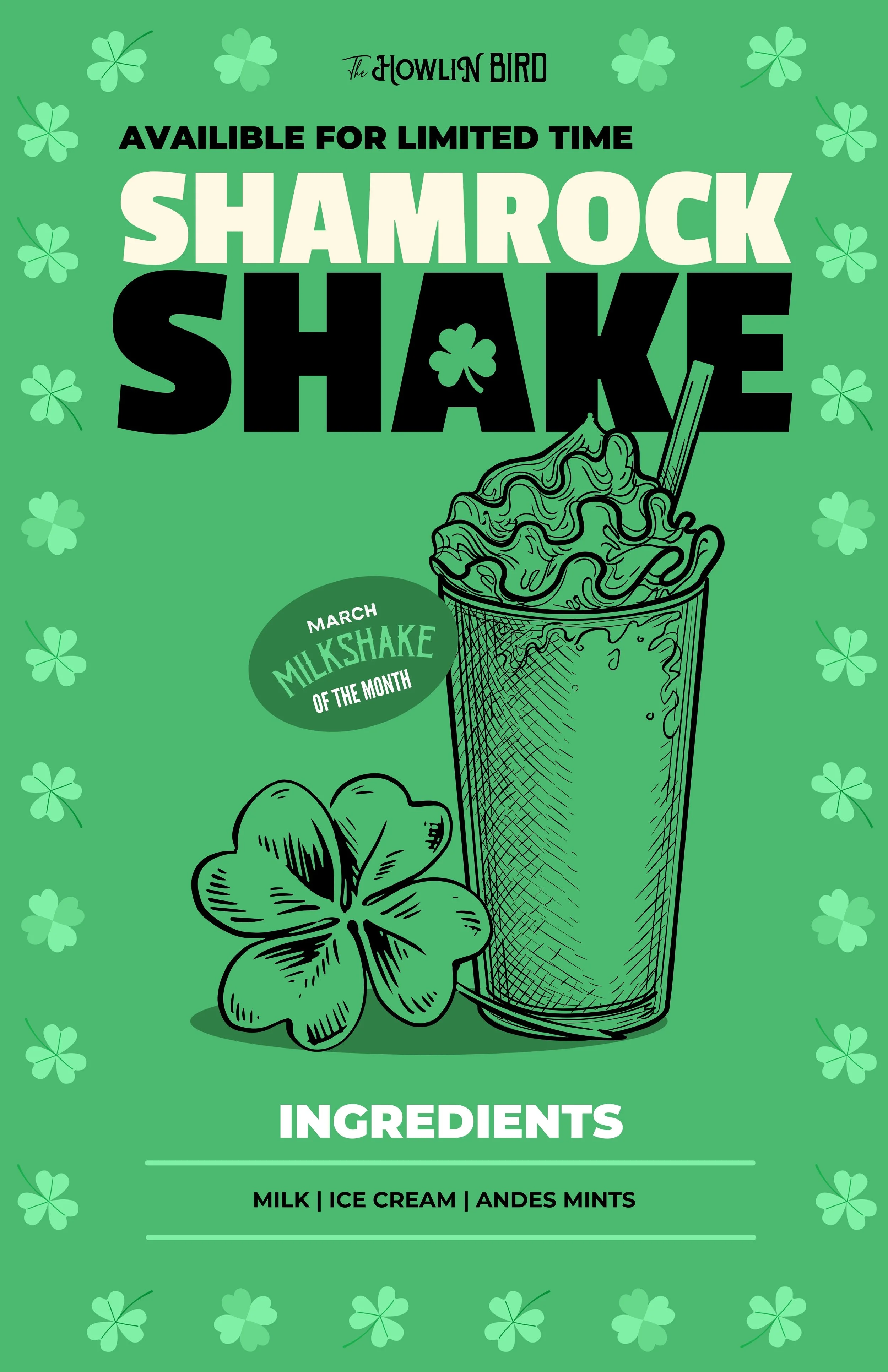 MILKSHAKE of the MONTH