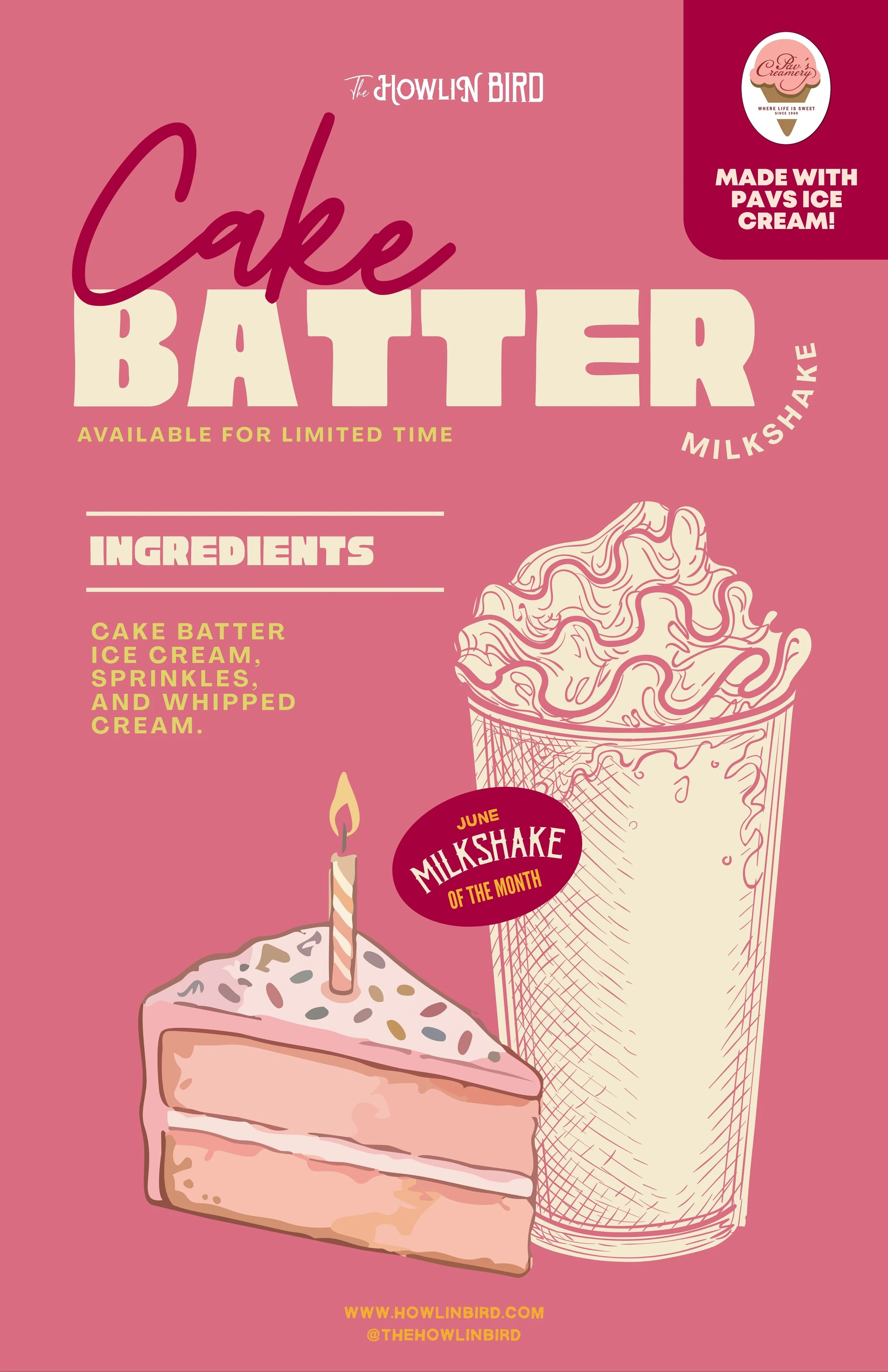MILKSHAKE of the MONTH