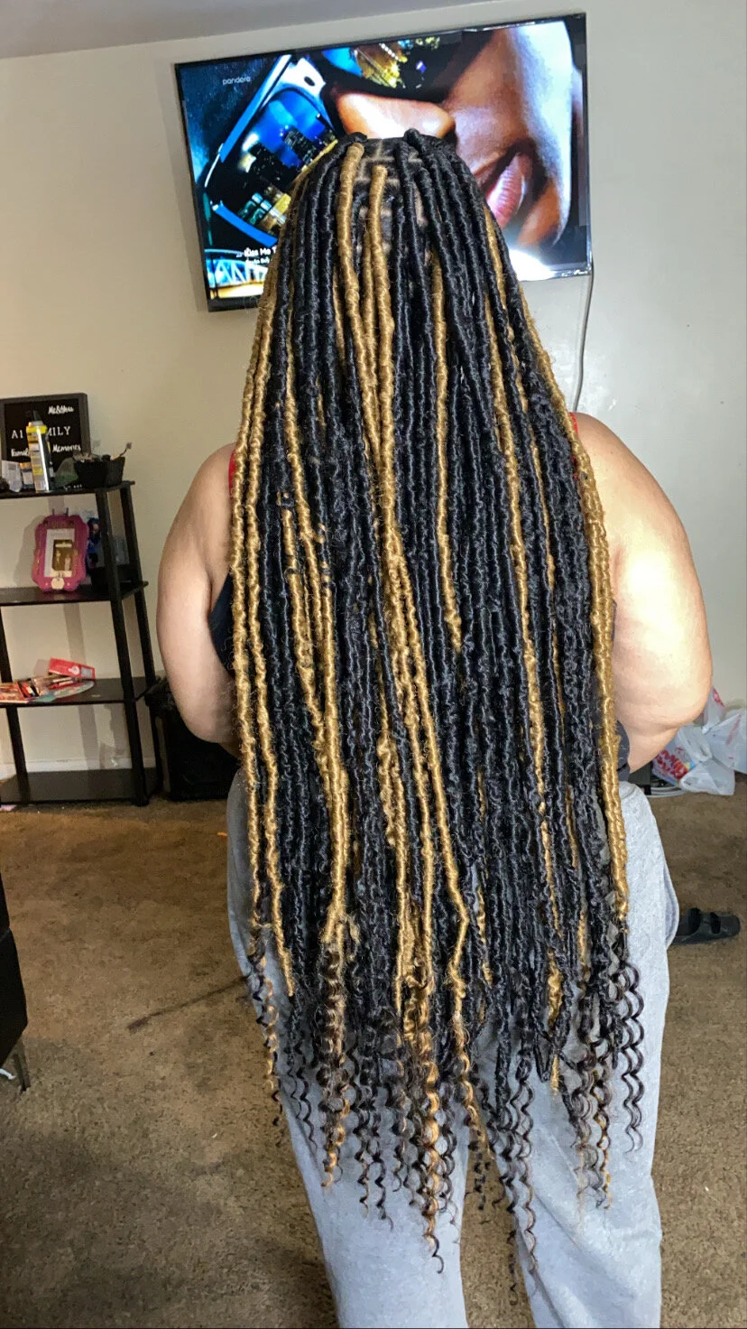Messy Bohemian Locs