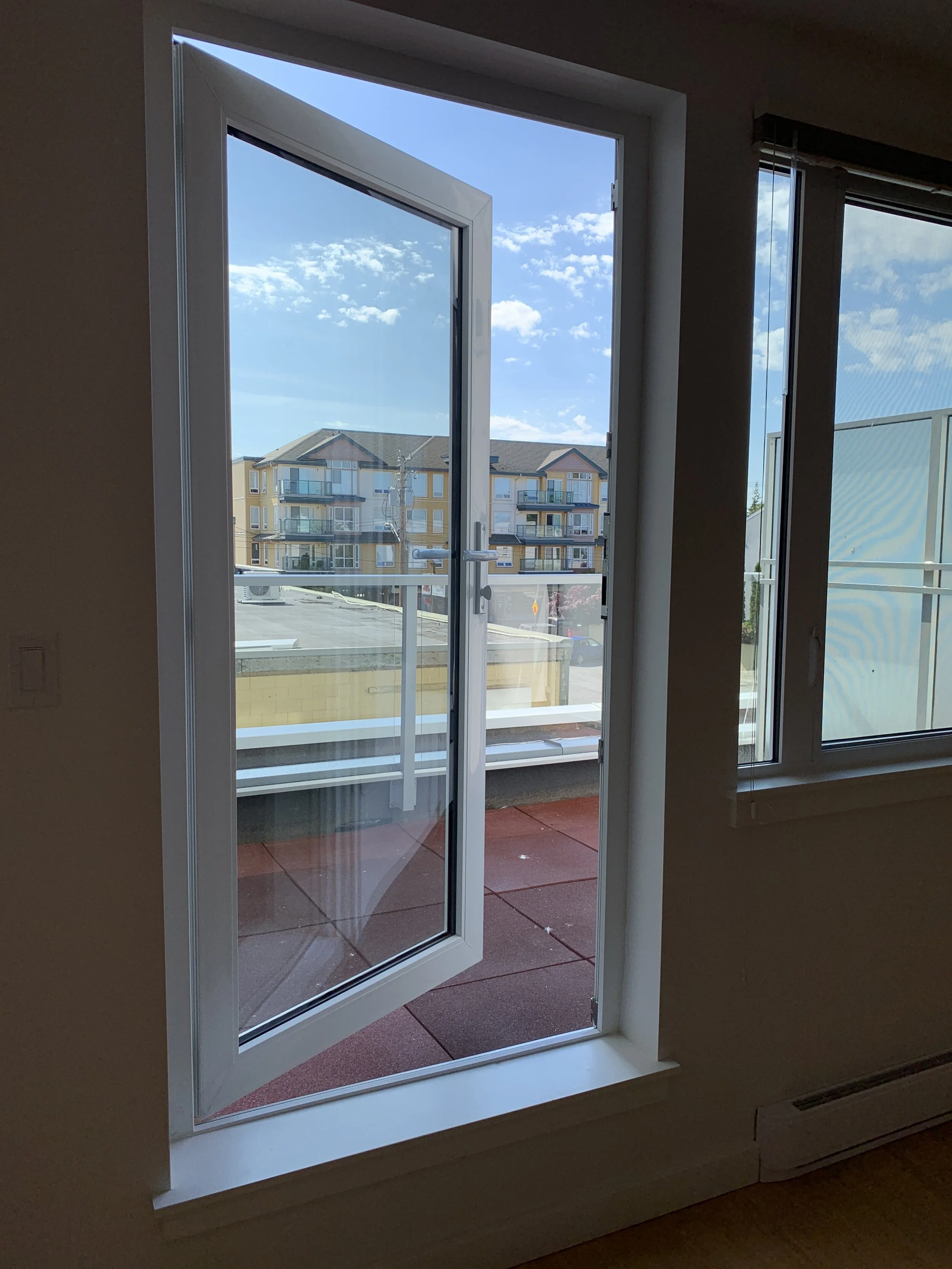 Doorway to exterior patio.