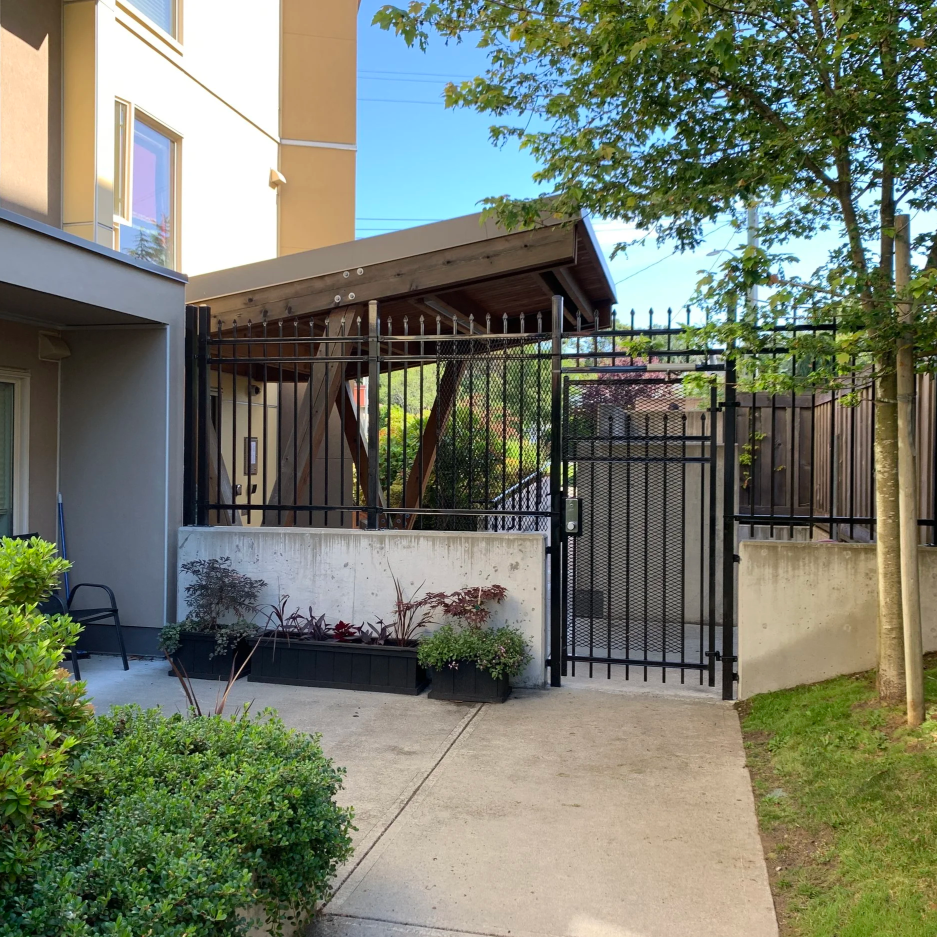 east patio