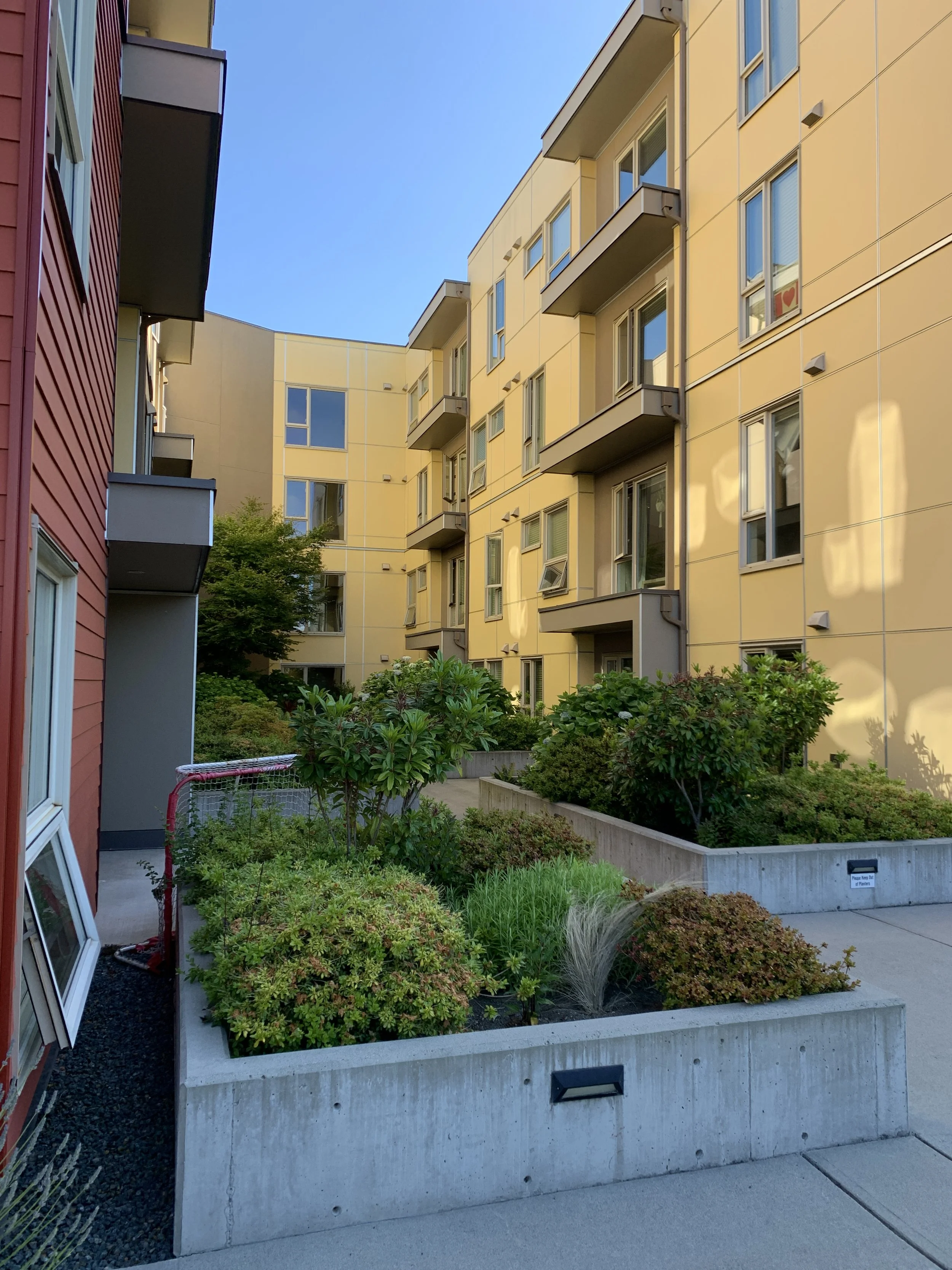 courtyard.