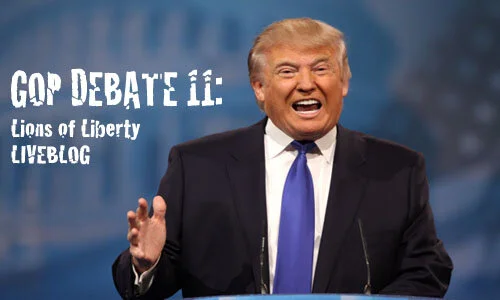 GOP Debate 11 LIVE BLOG