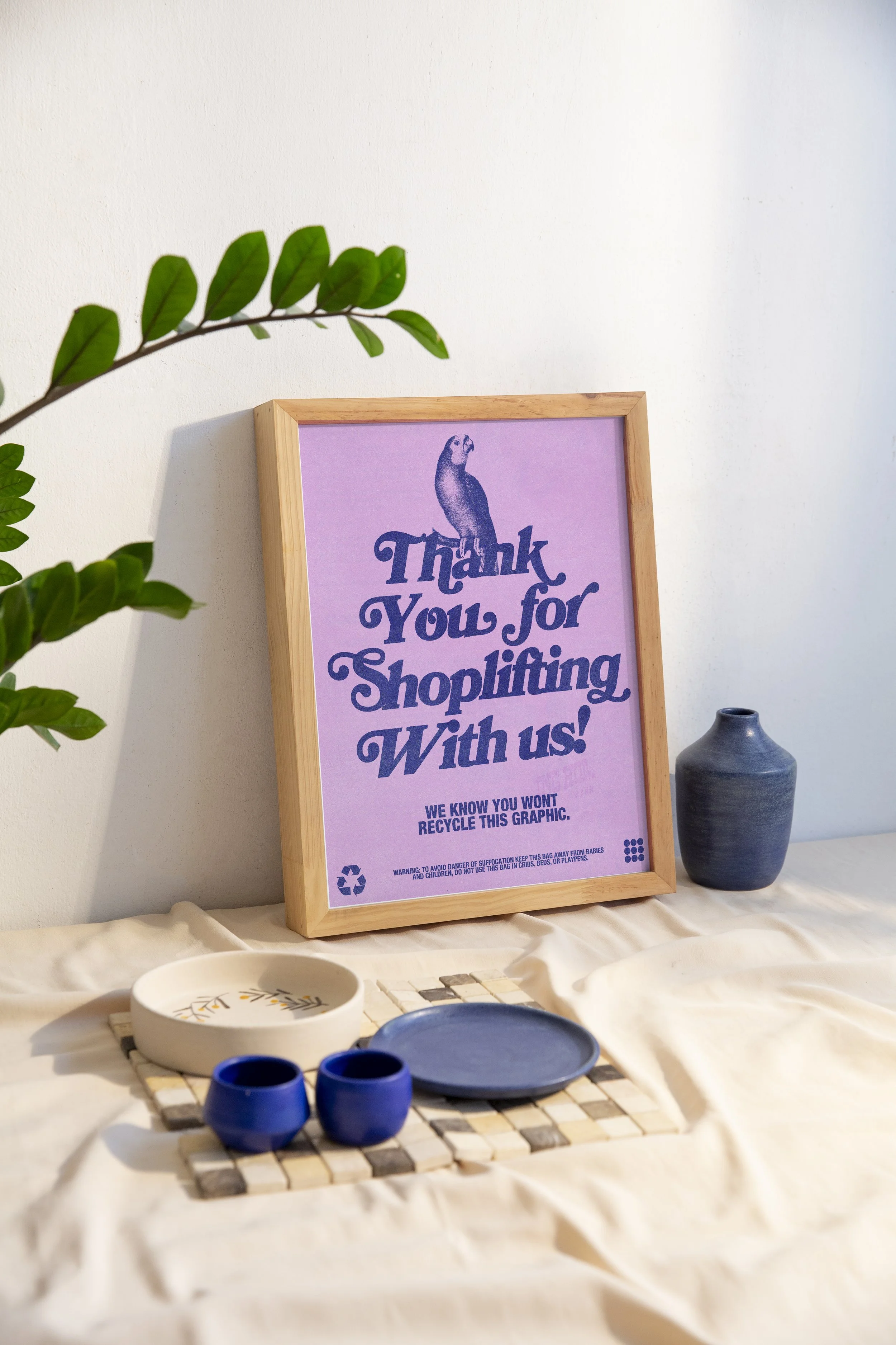 Thank You For Shoplifting Poster