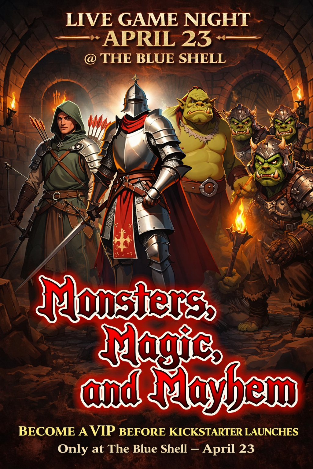 Monsters, Magic, & Mayhem Playtest
