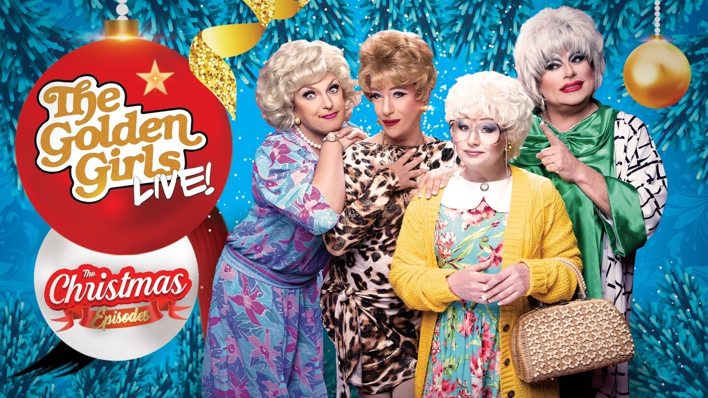 Break out the cheesecake, your four favorite girls are back for their 17th season...
The Golden Girls LIVE: The Christmas Episodes!

GET TICKETS @thegoldengirlslive 🎄 

Everyone's favorite holiday tradition is back! This drag send-up and heartfelt t