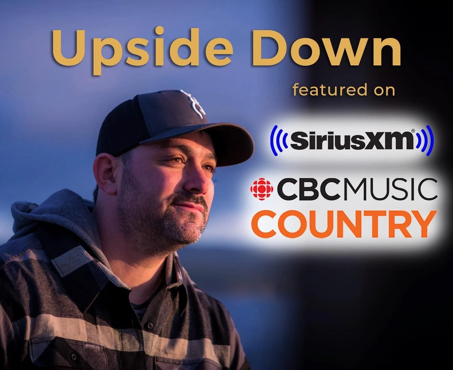 Another huge shout-out to @siriusxmcountry for spinning my song Upside Down! 🙏🎉 Listen loud, and enjoy!